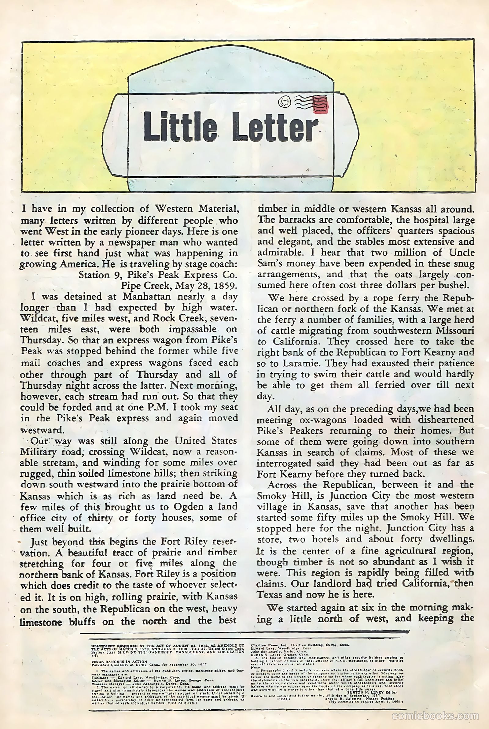Texas Rangers in Action #12 — page 48 of 68