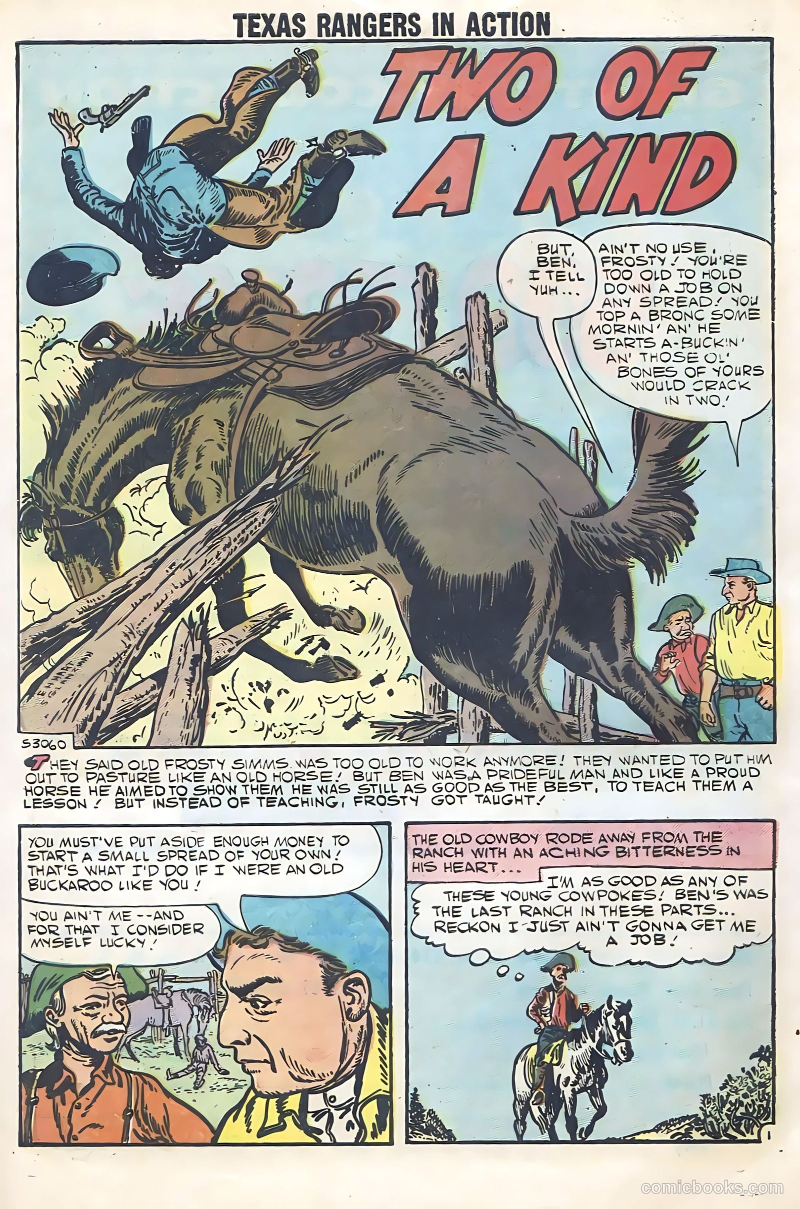 Texas Rangers in Action #12 — page 52 of 68