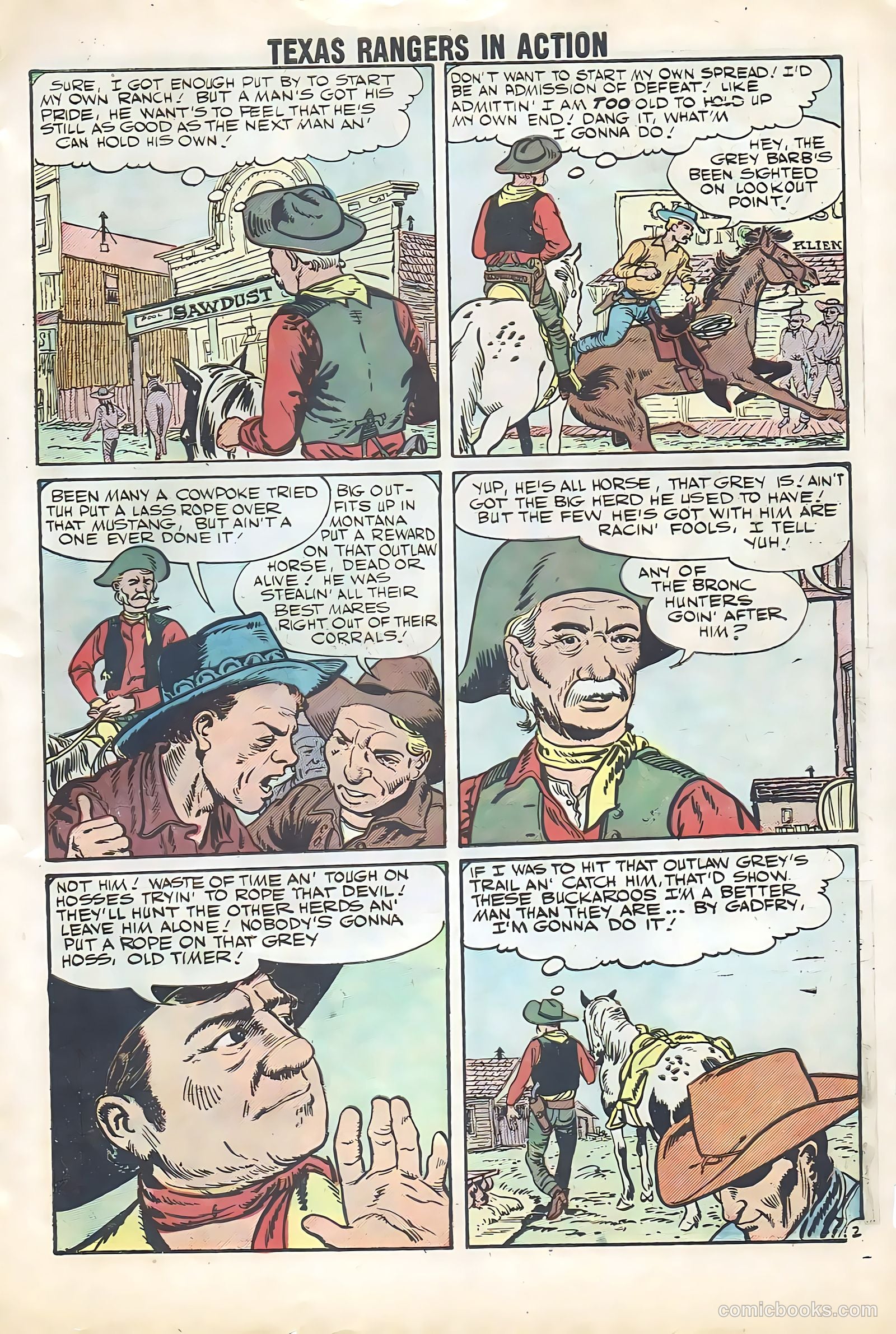 Texas Rangers in Action #12 — page 53 of 68