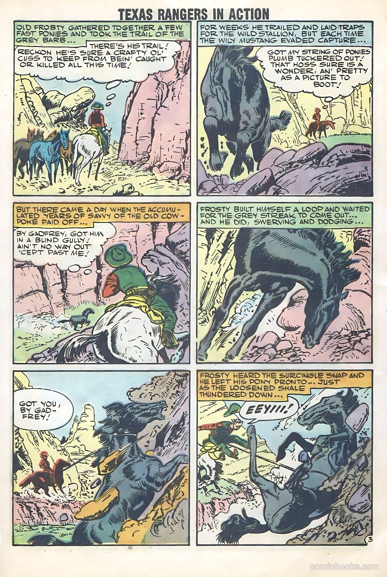 Texas Rangers in Action #12 — page 54 of 68