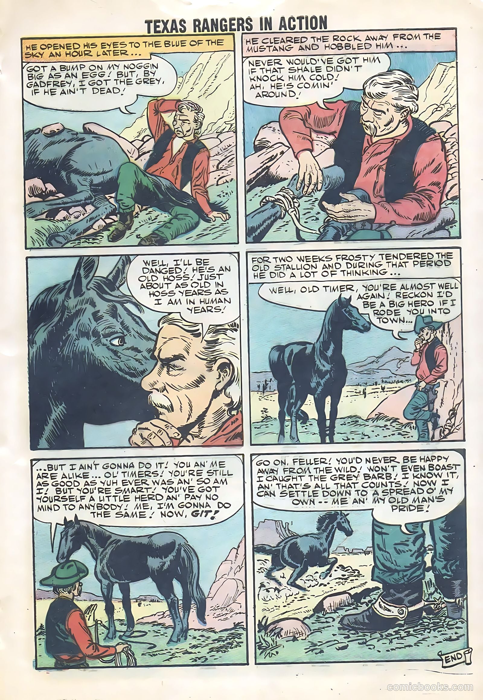 Texas Rangers in Action #12 — page 55 of 68