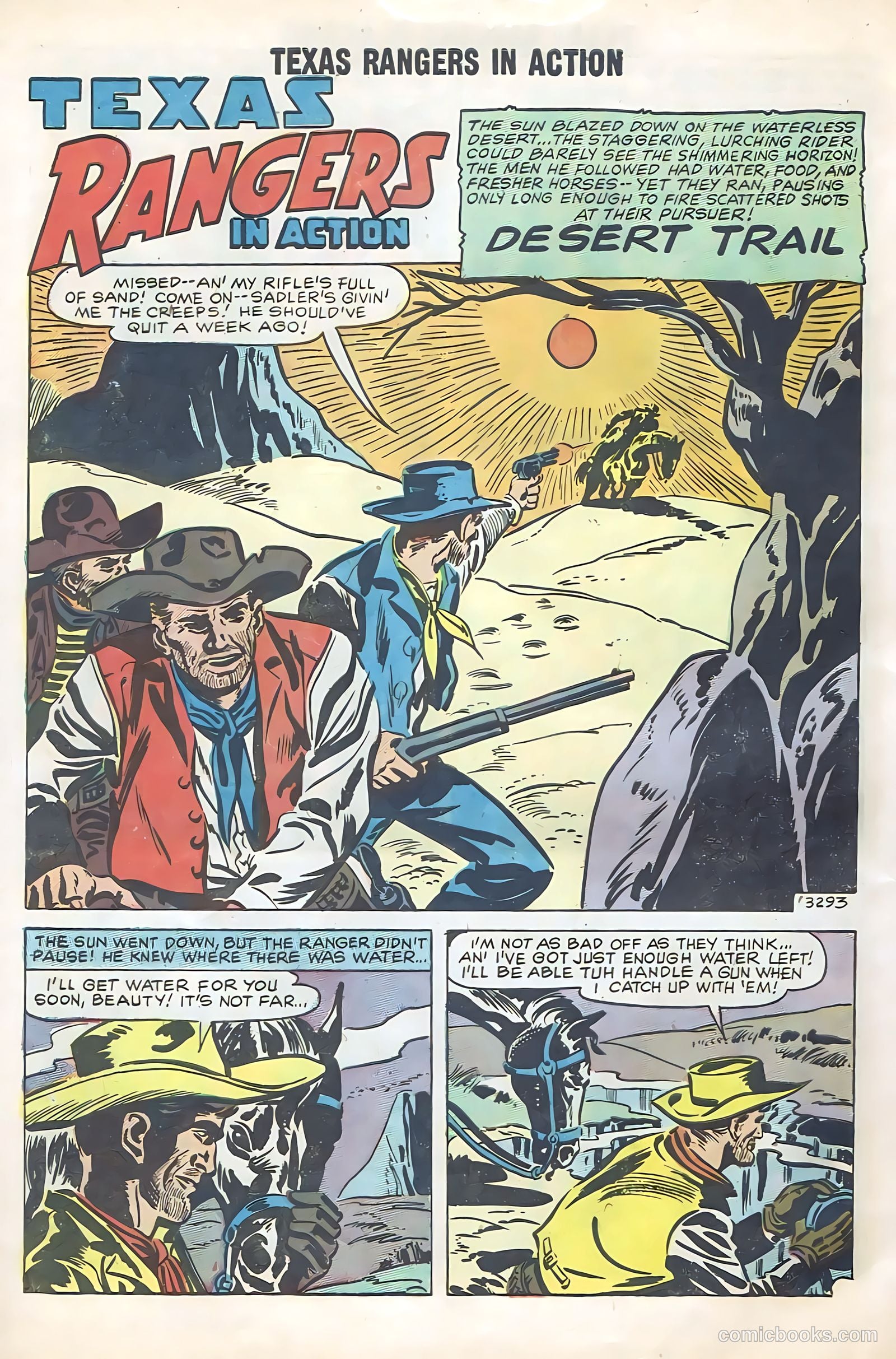 Texas Rangers in Action #12 — page 56 of 68