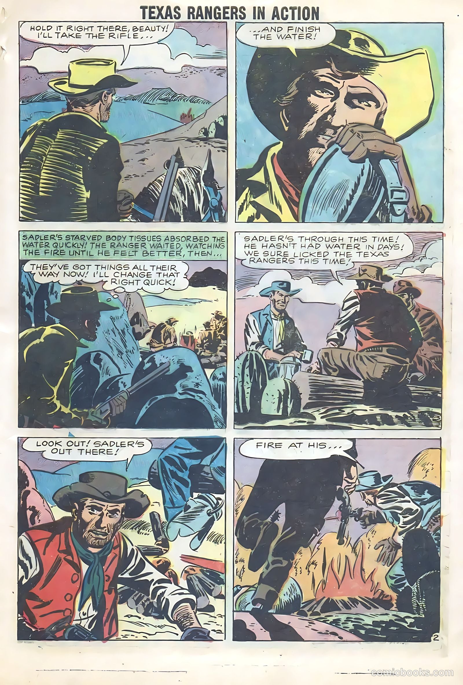 Texas Rangers in Action #12 — page 57 of 68
