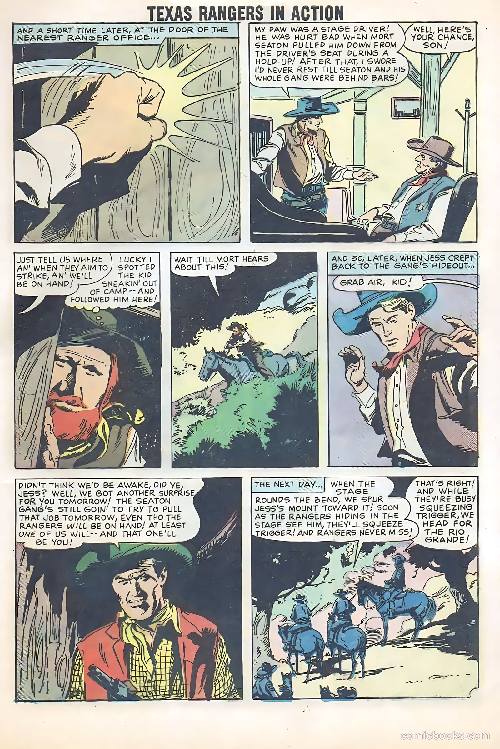Texas Rangers in Action #12 — page 63 of 68