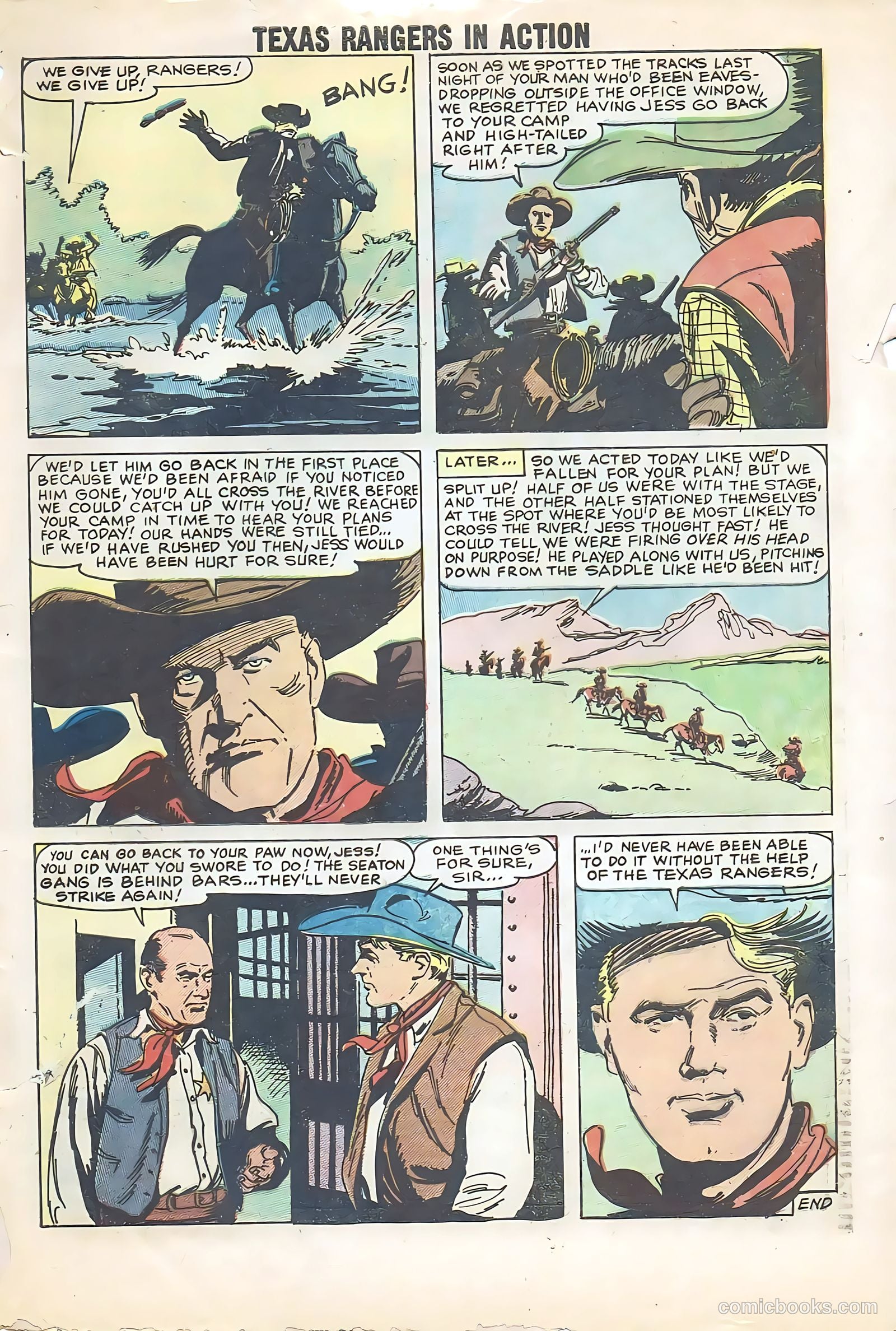 Texas Rangers in Action #12 — page 65 of 68