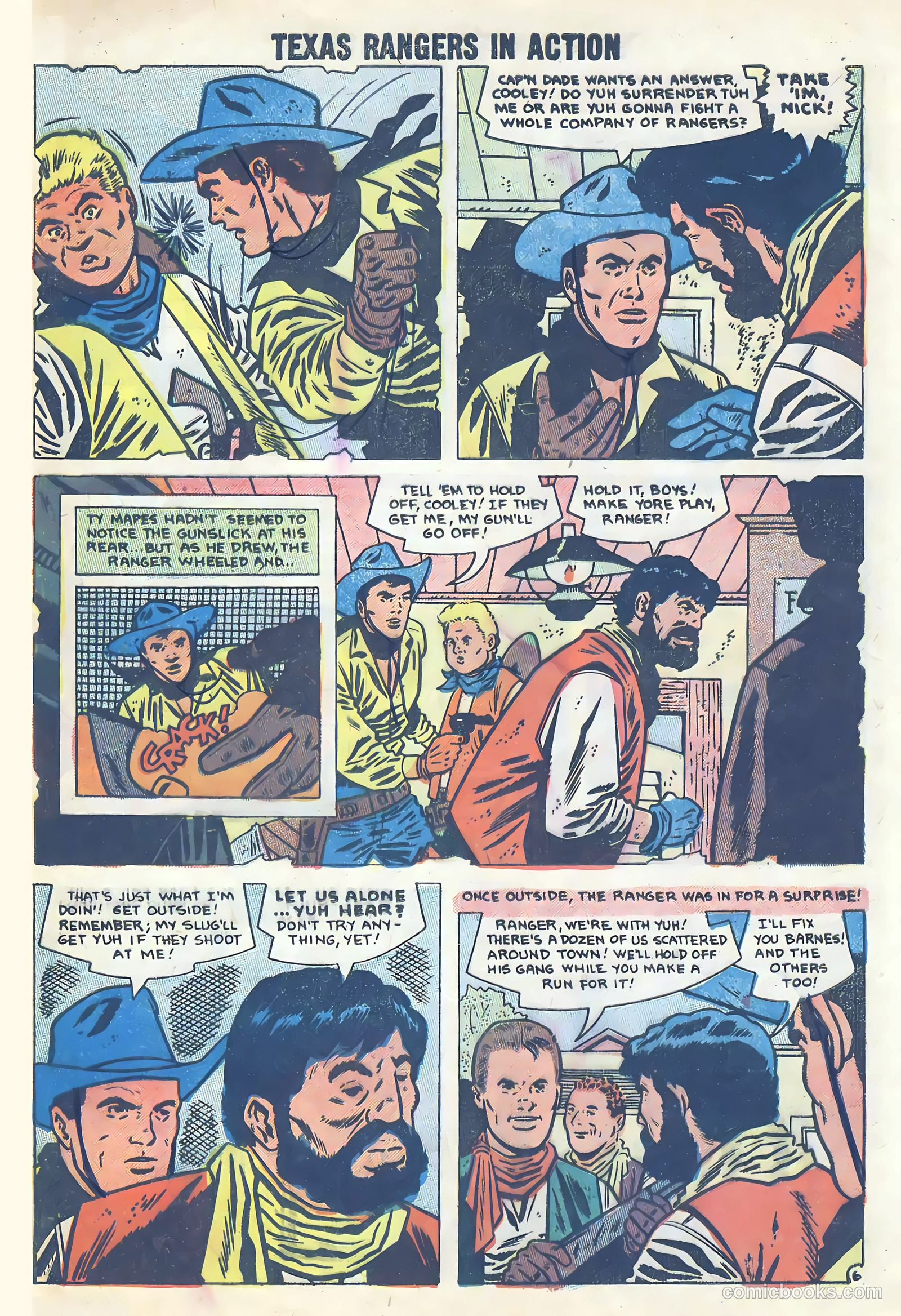 Texas Rangers in Action #13 — page 9 of 36