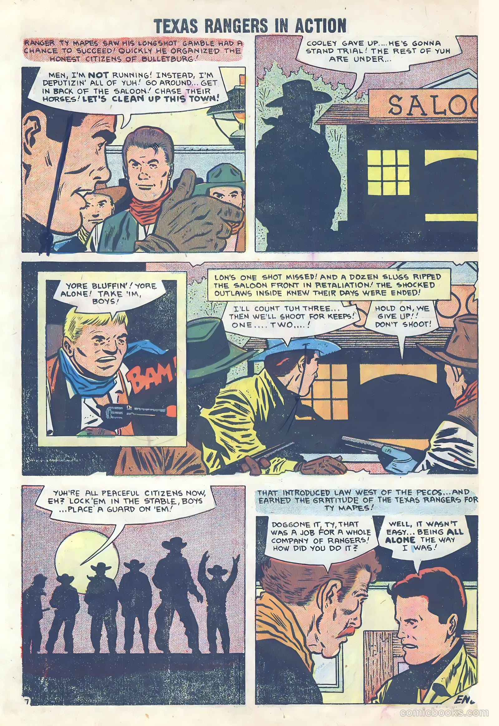 Texas Rangers in Action #13 — page 10 of 36