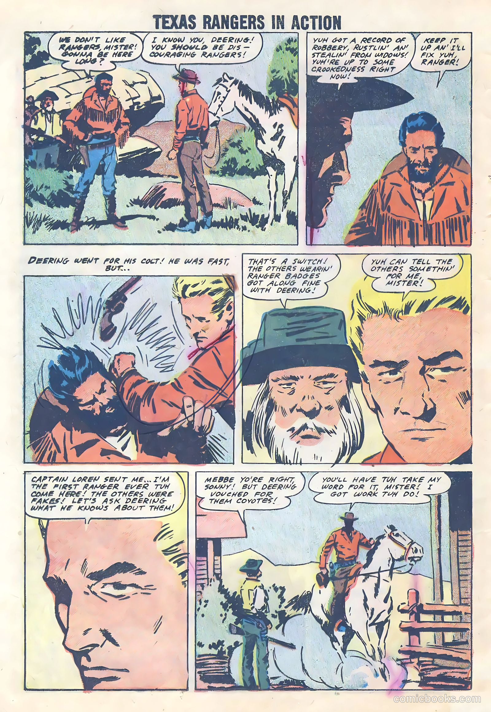 Texas Rangers in Action #13 — page 12 of 36