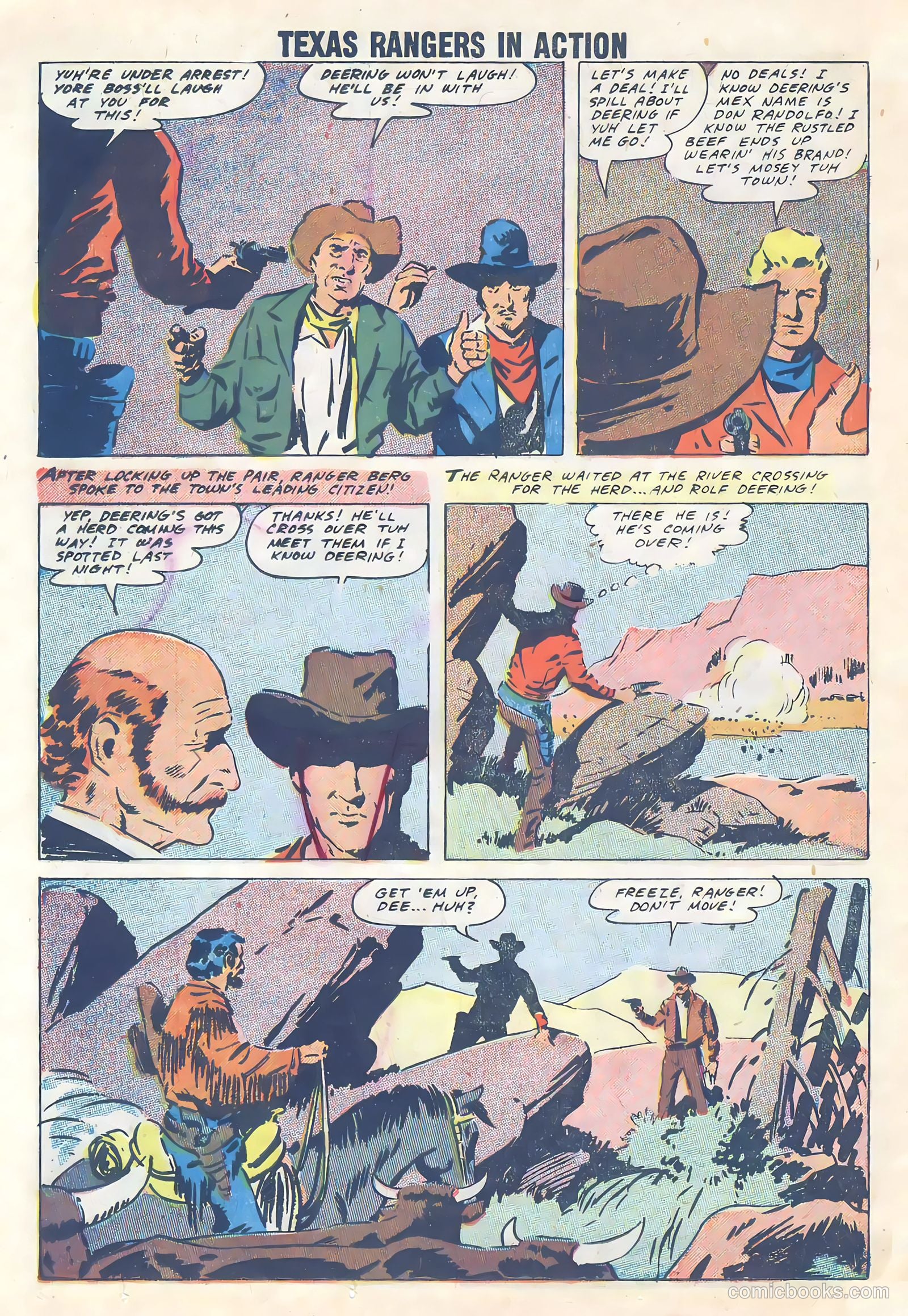 Texas Rangers in Action #13 — page 14 of 36