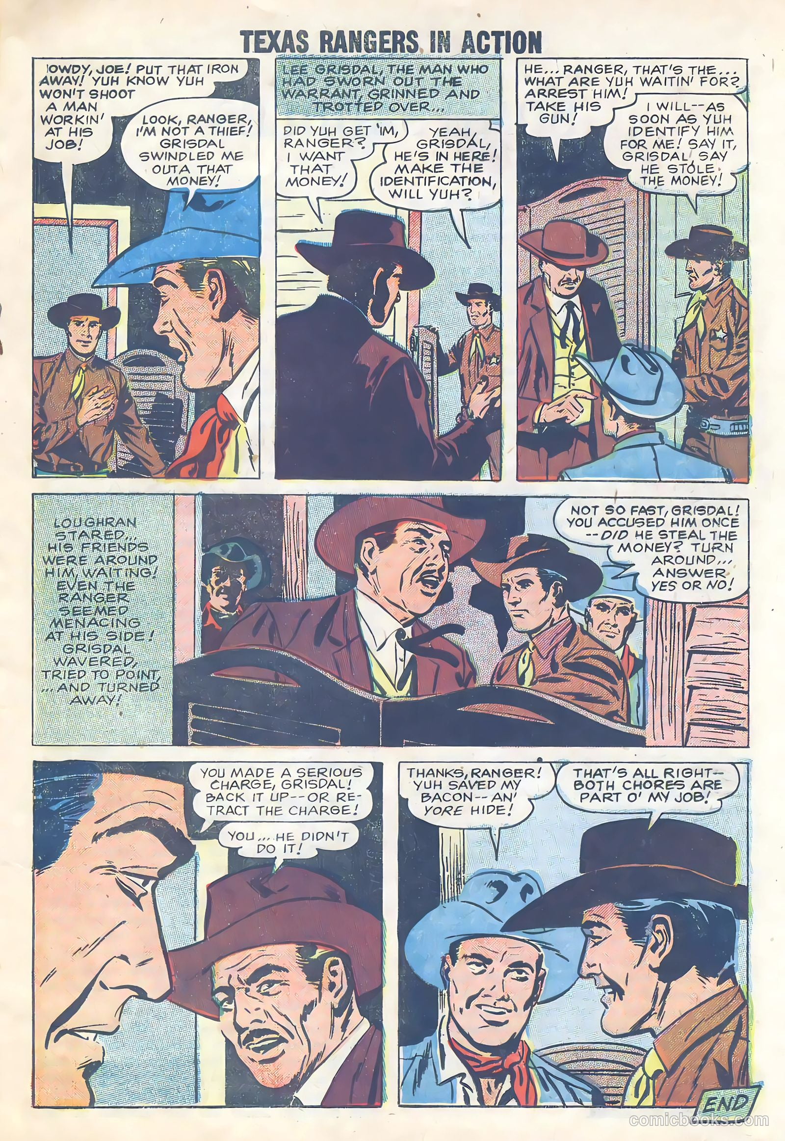 Texas Rangers in Action #13 — page 19 of 36
