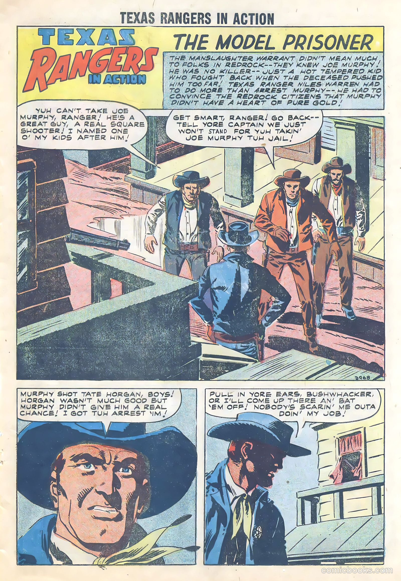 Texas Rangers in Action #13 — page 23 of 36