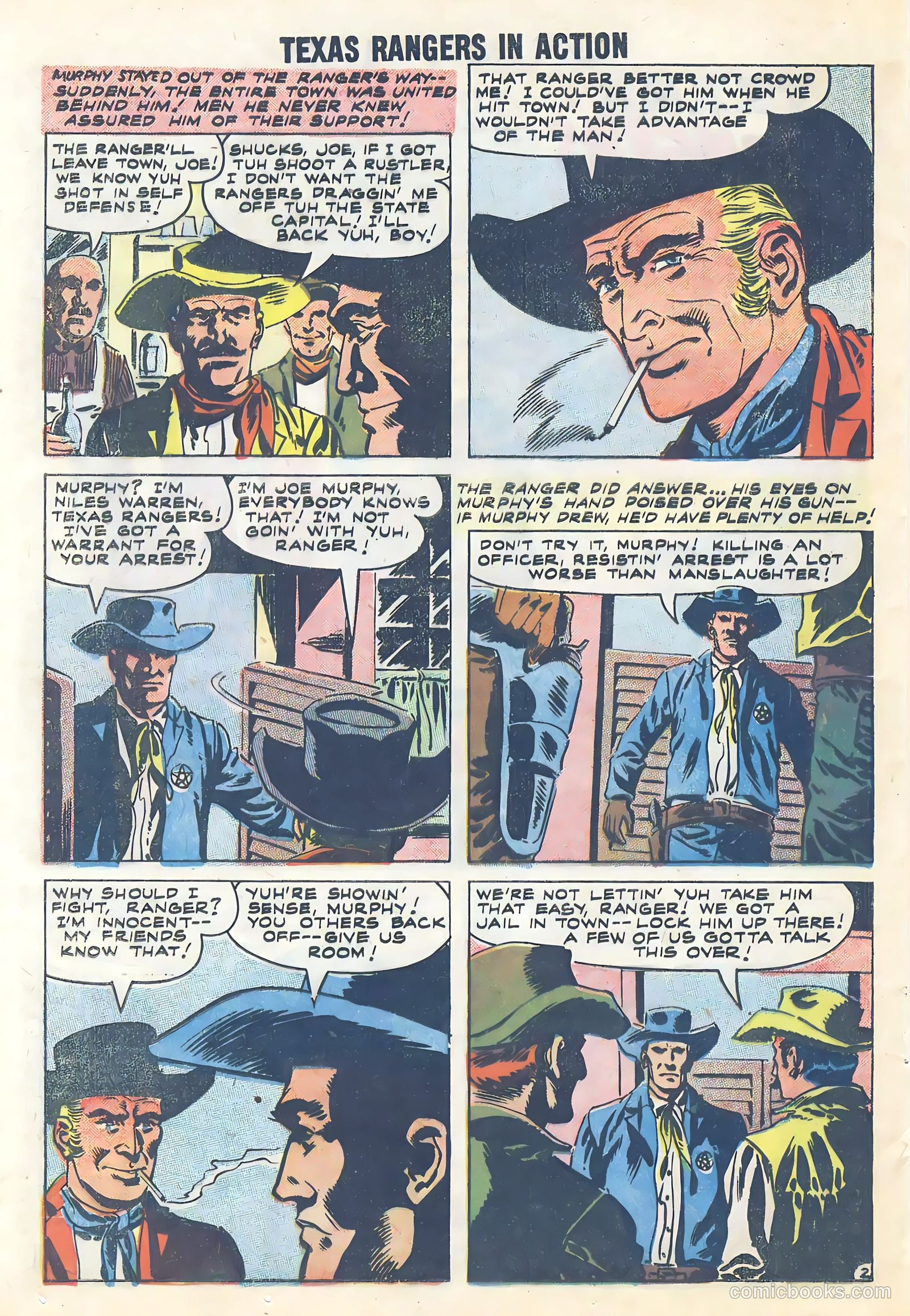 Texas Rangers in Action #13 — page 24 of 36