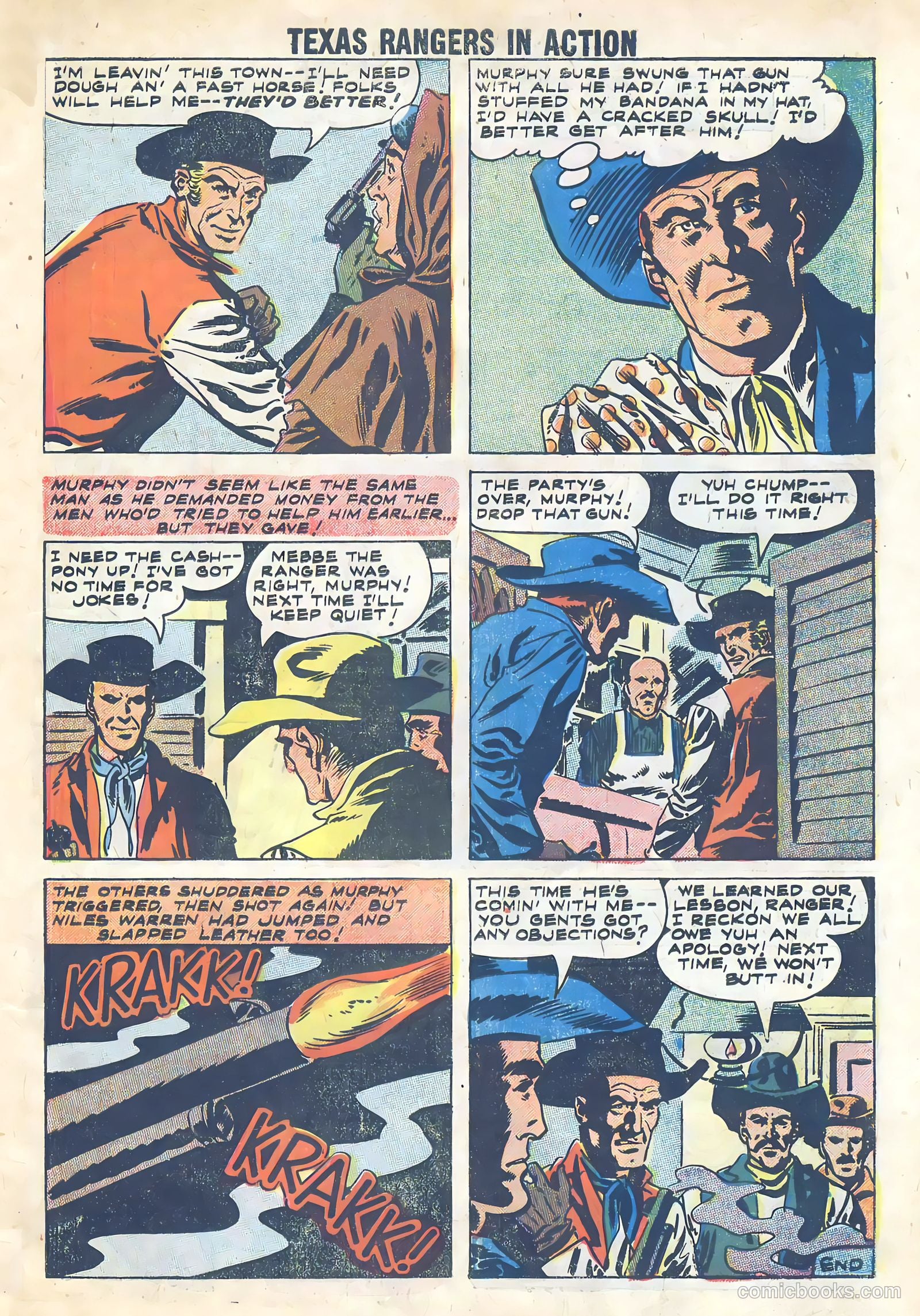Texas Rangers in Action #13 — page 27 of 36