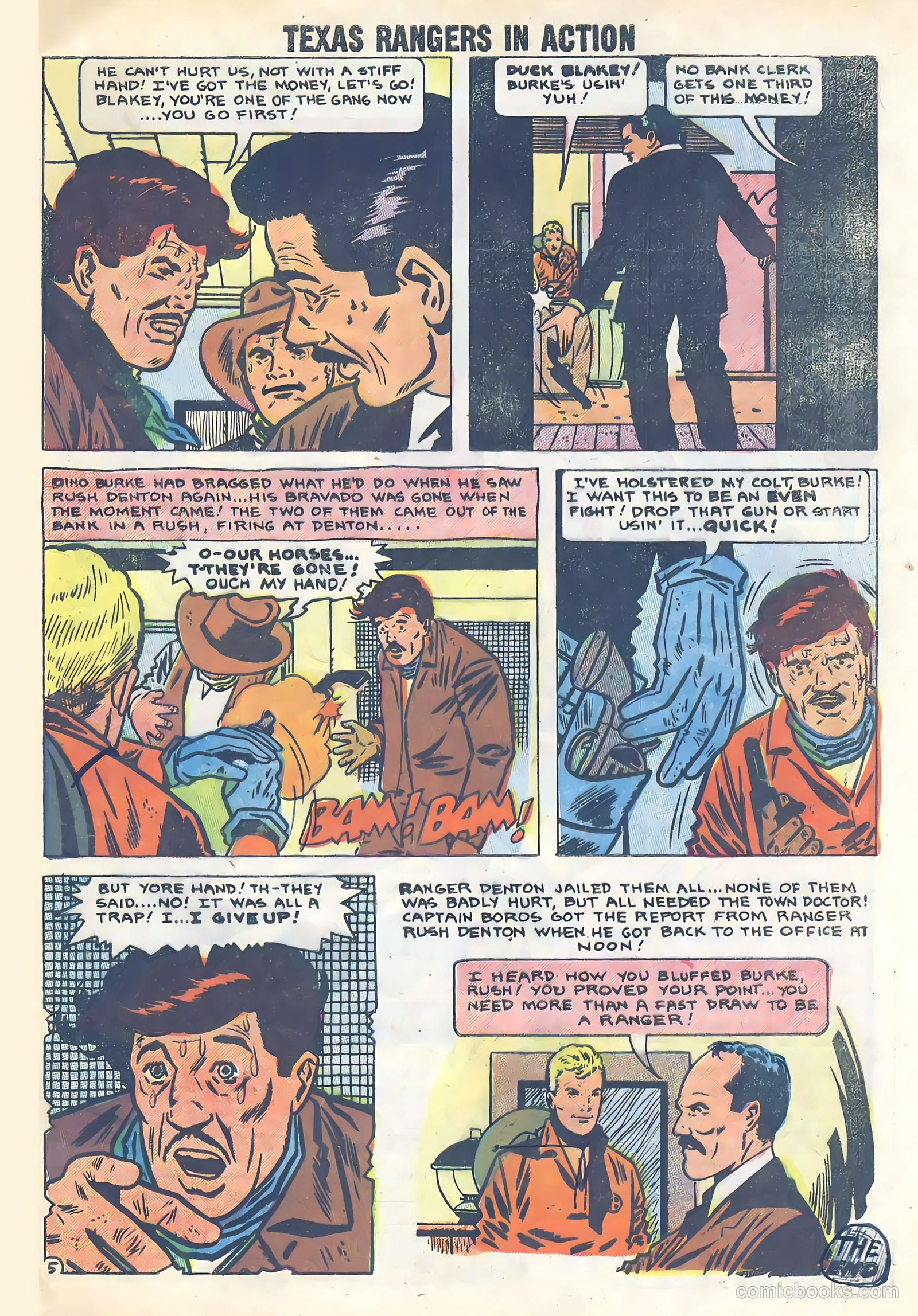 Texas Rangers in Action #13 — page 33 of 36
