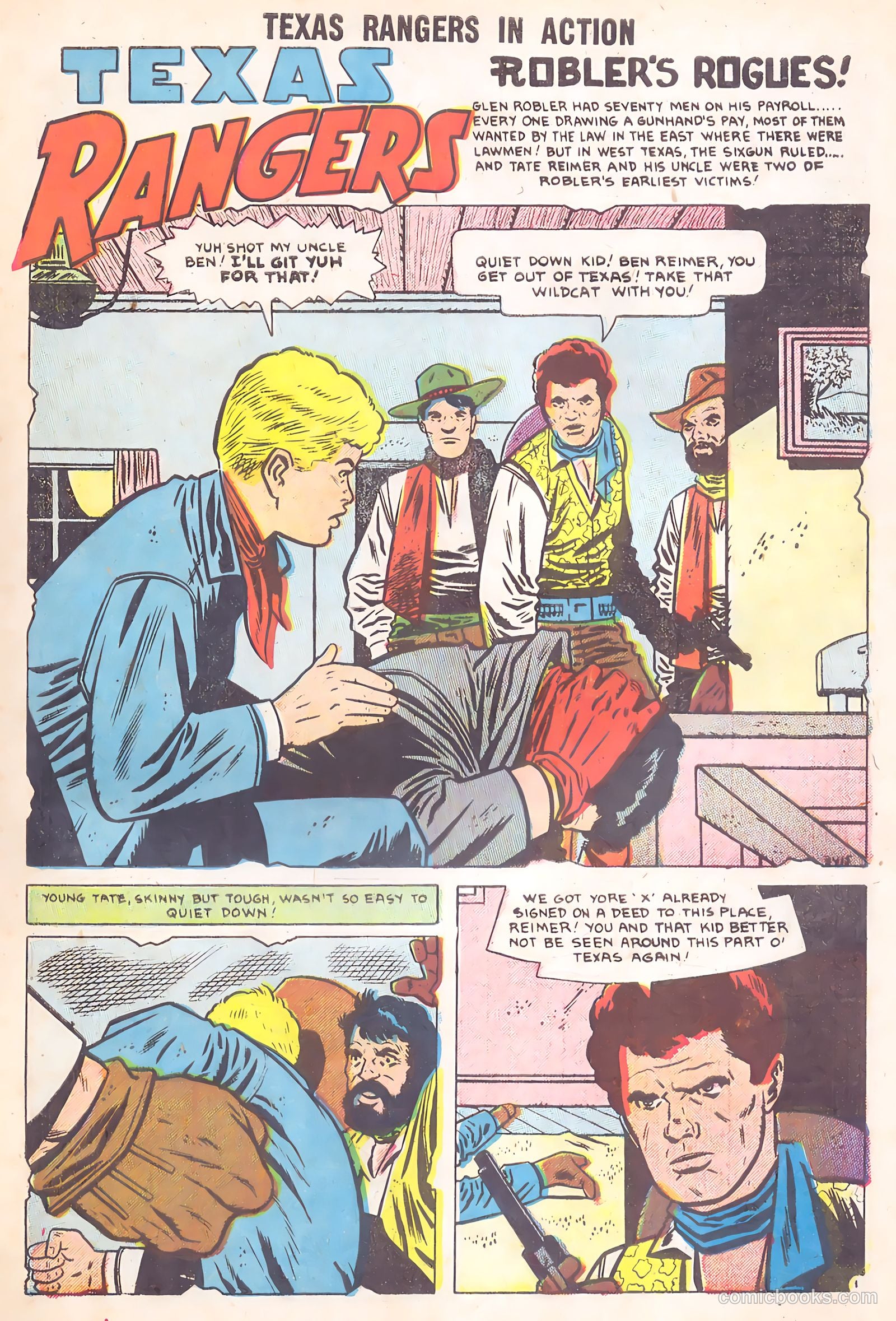 Texas Rangers in Action #14 — page 3 of 37