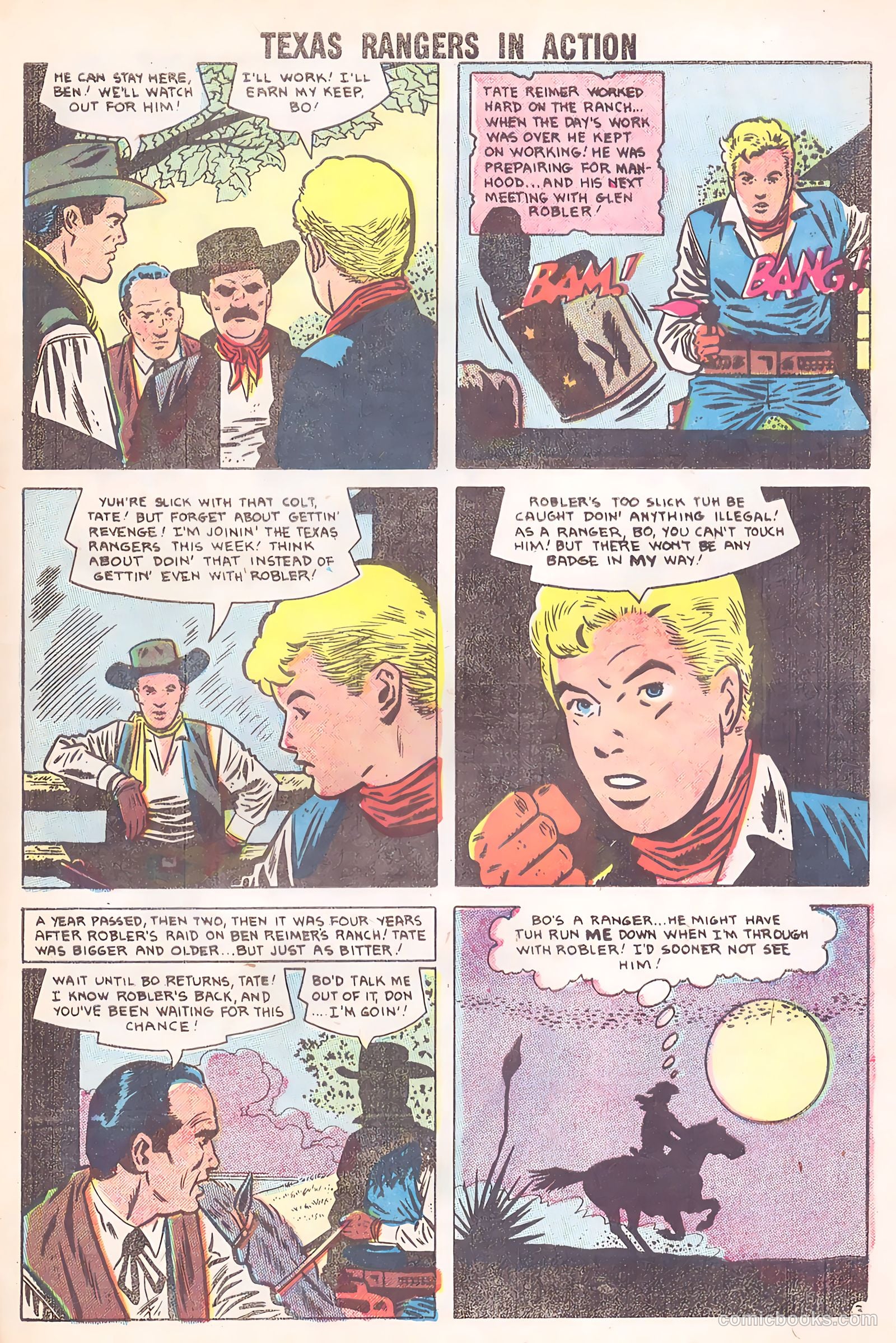 Texas Rangers in Action #14 — page 5 of 37