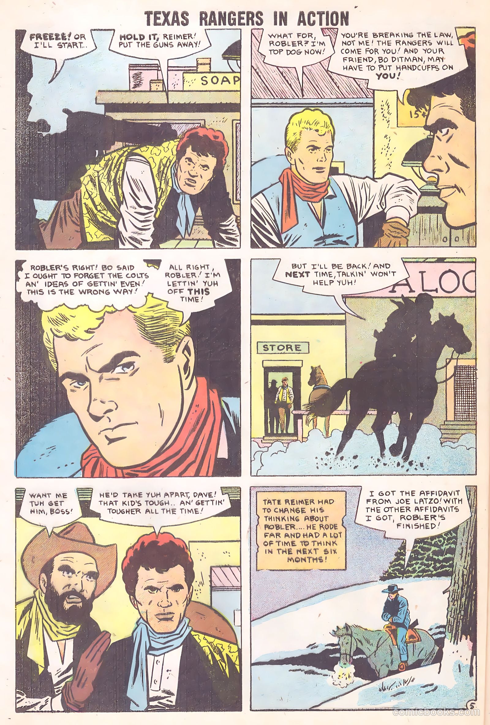 Texas Rangers in Action #14 — page 8 of 37