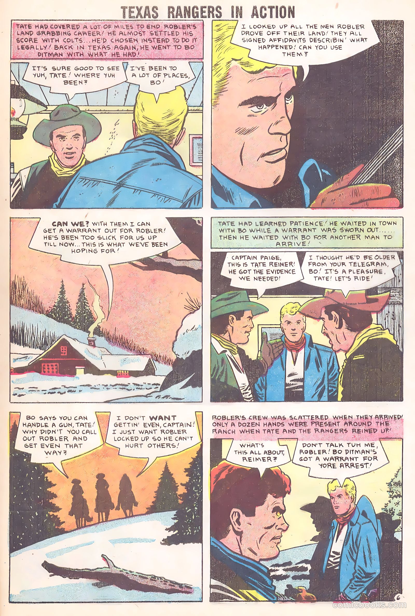 Texas Rangers in Action #14 — page 9 of 37