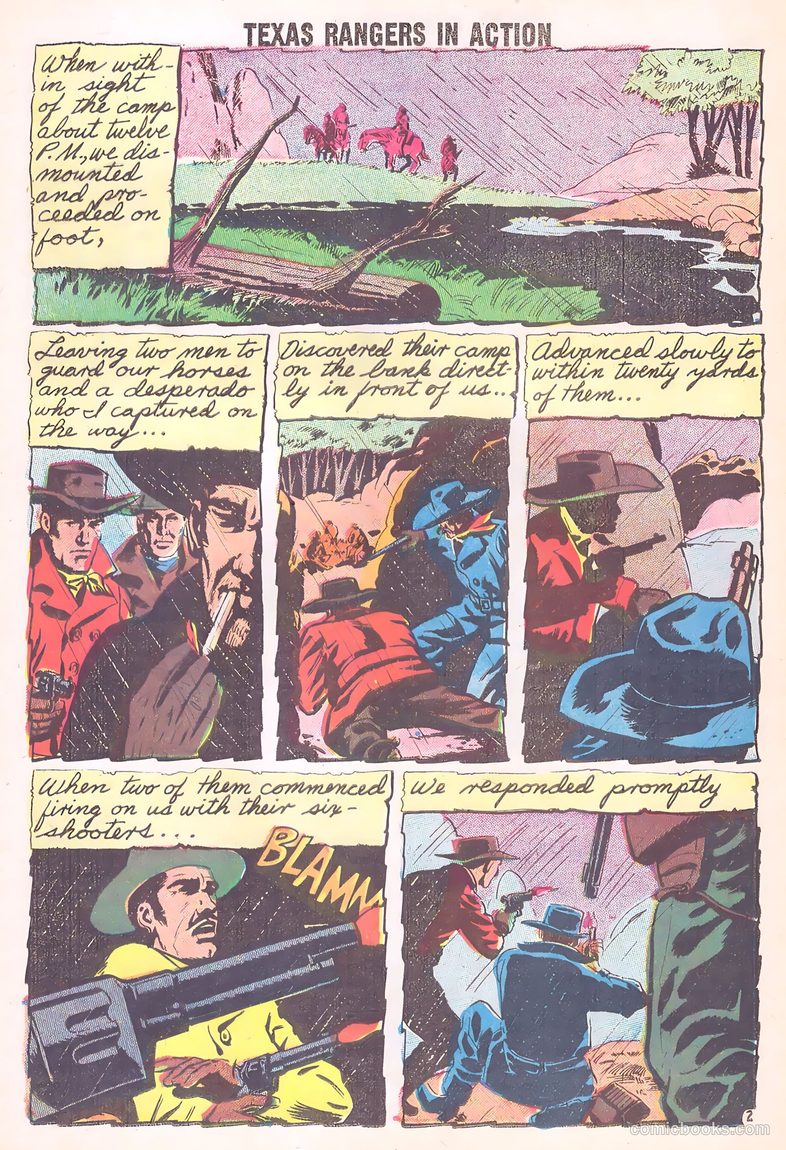 Texas Rangers in Action #14 — page 12 of 37