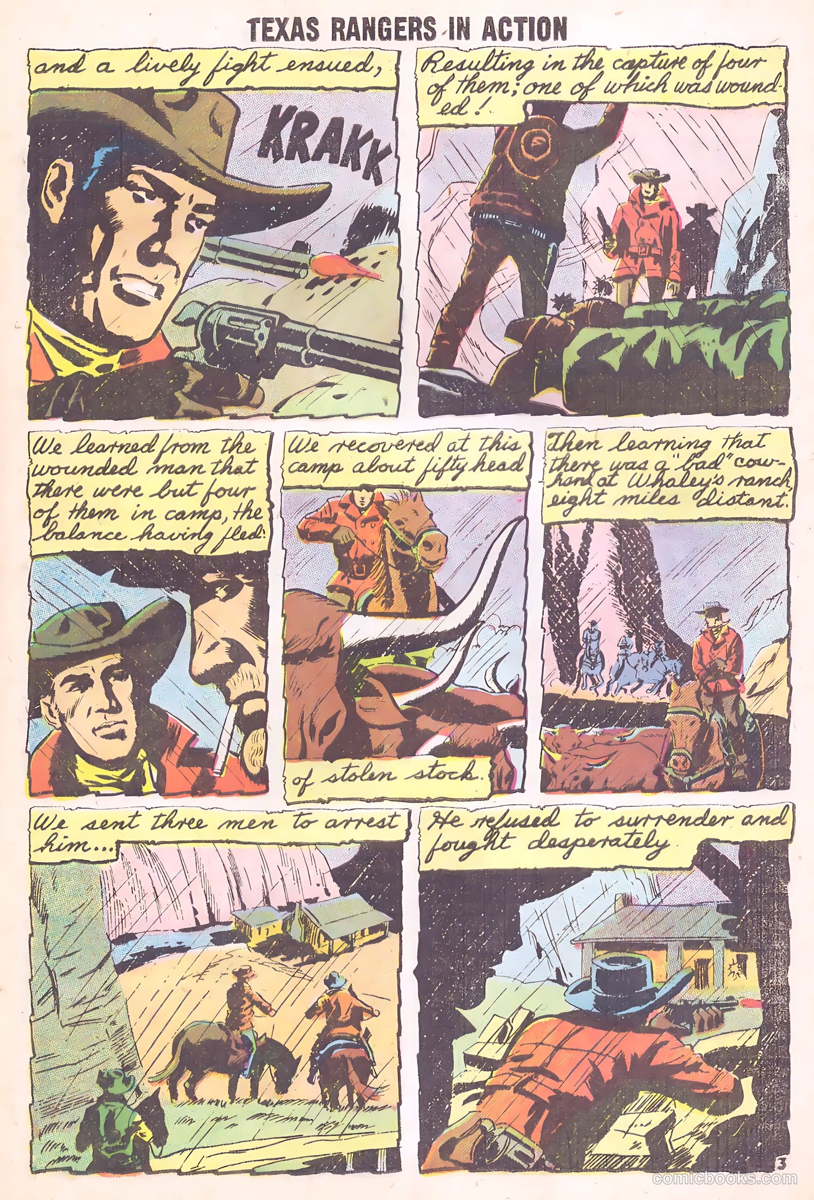 Texas Rangers in Action #14 — page 13 of 37