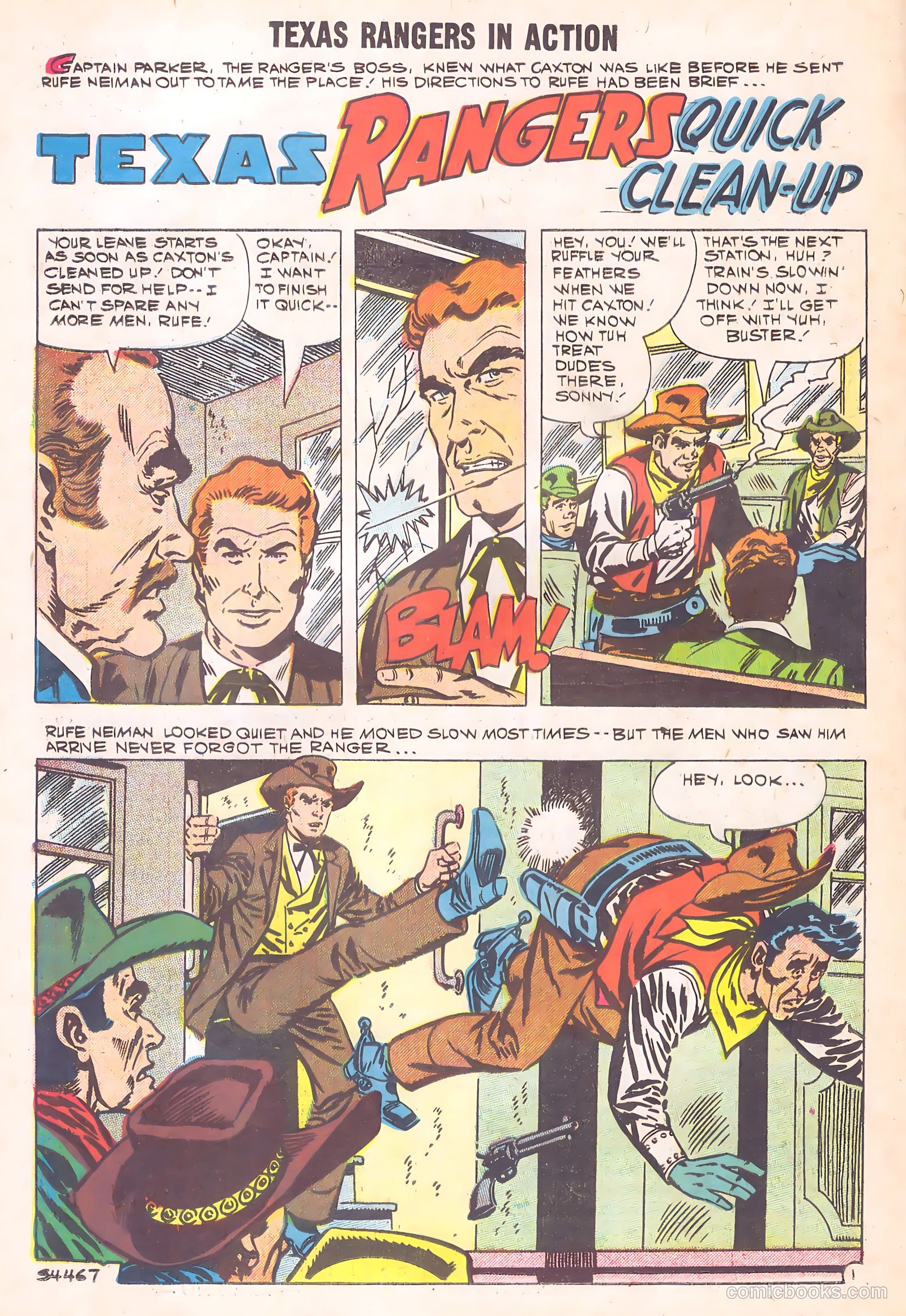 Texas Rangers in Action #14 — page 18 of 37