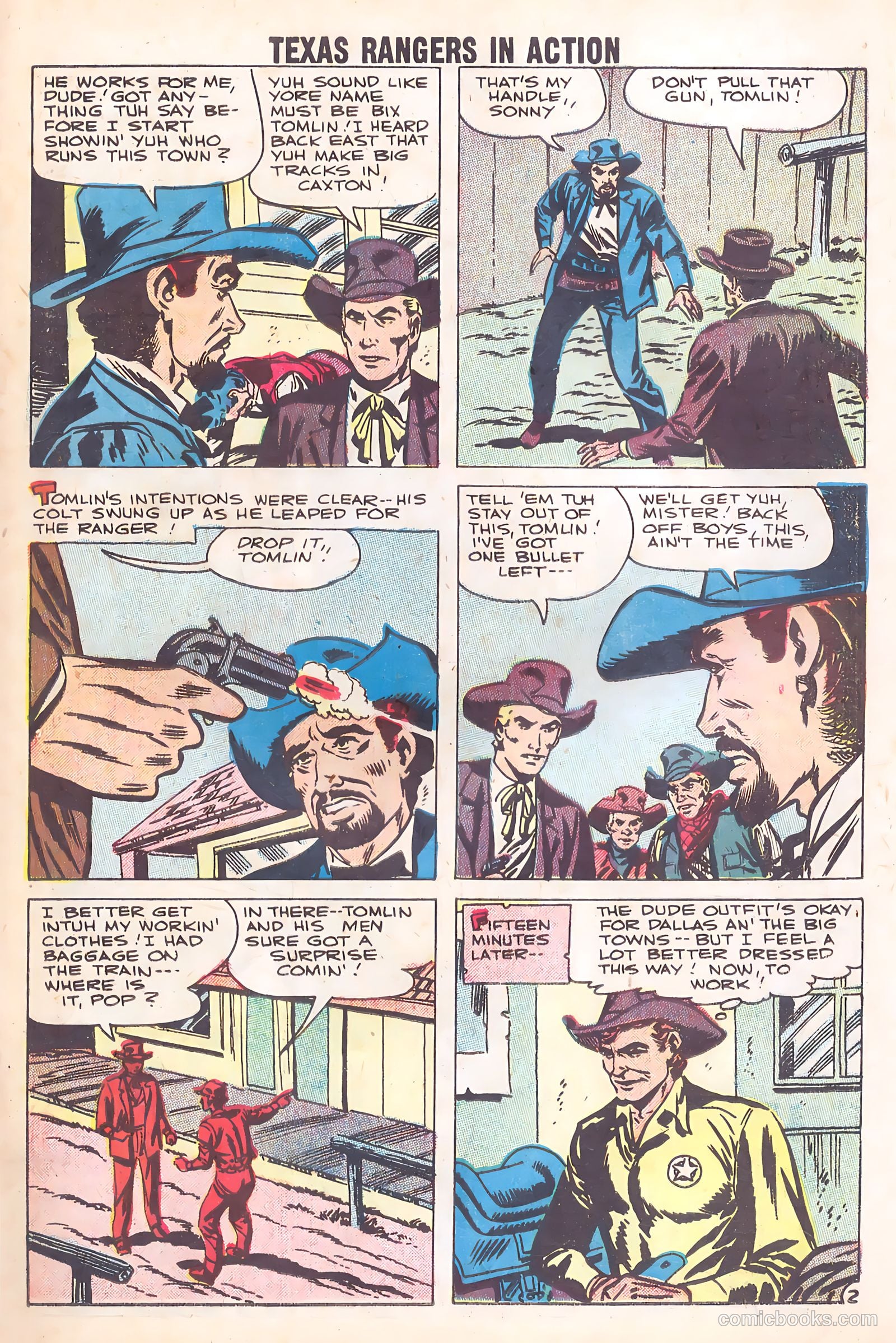 Texas Rangers in Action #14 — page 19 of 37