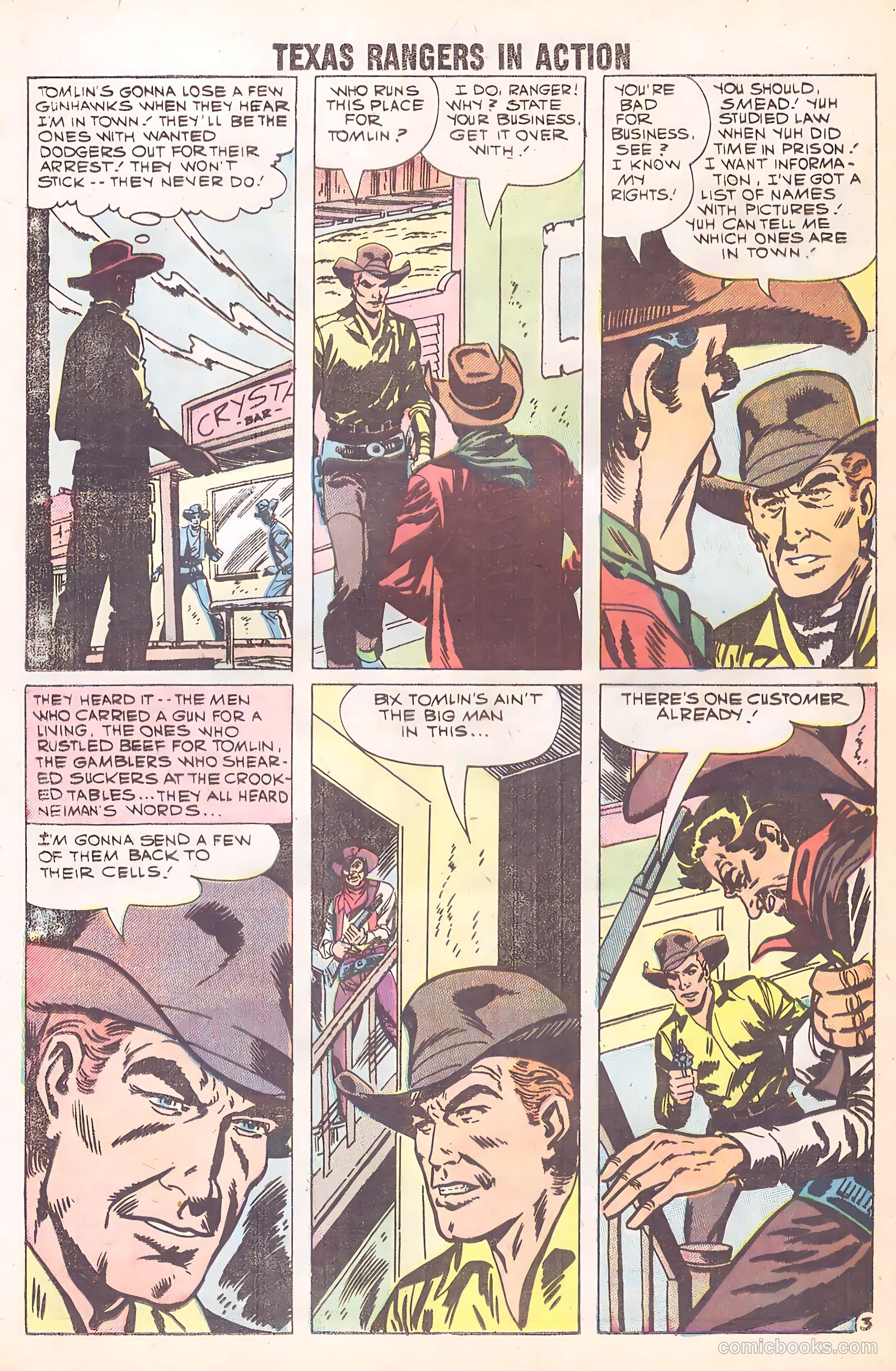 Texas Rangers in Action #14 — page 20 of 37
