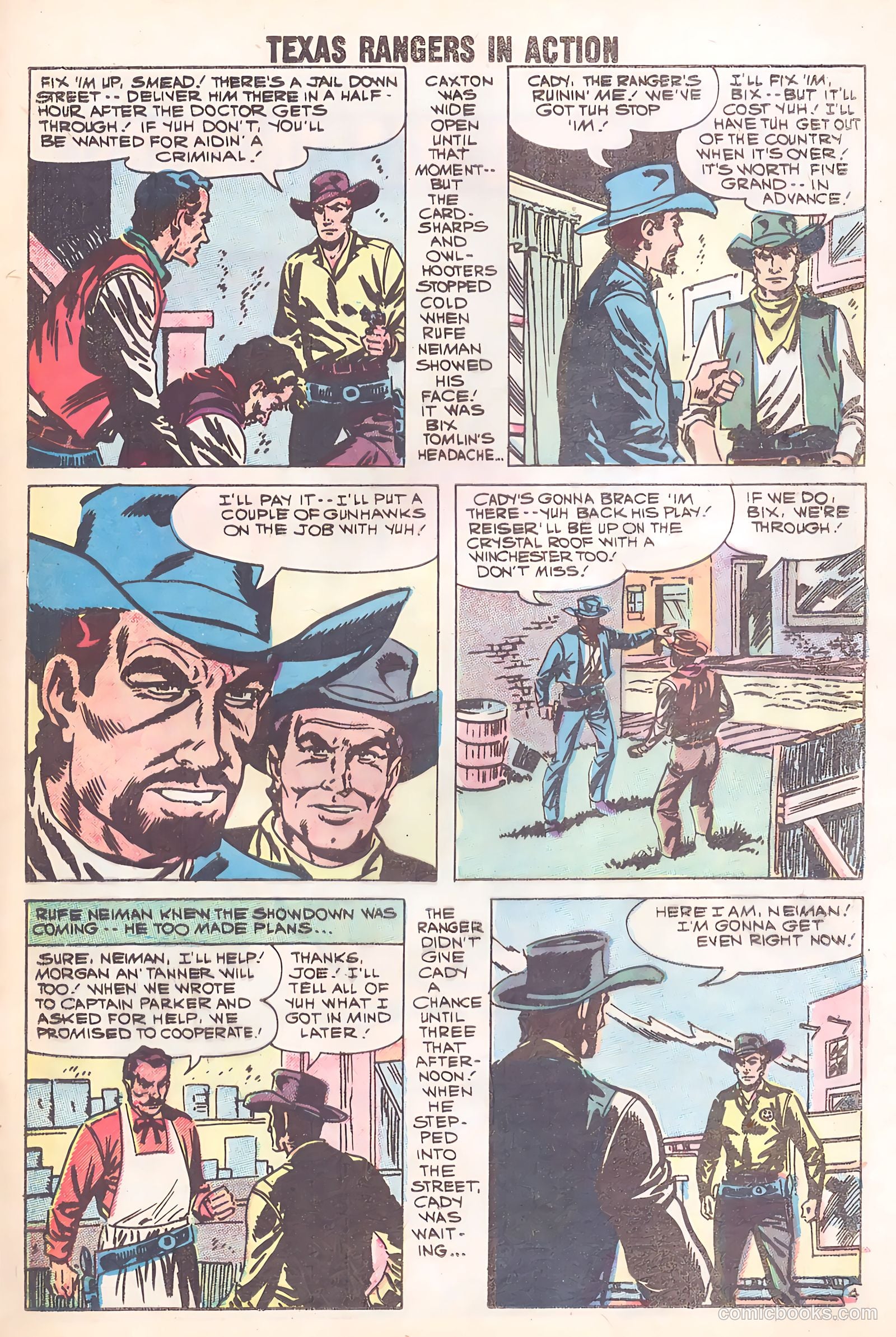 Texas Rangers in Action #14 — page 21 of 37