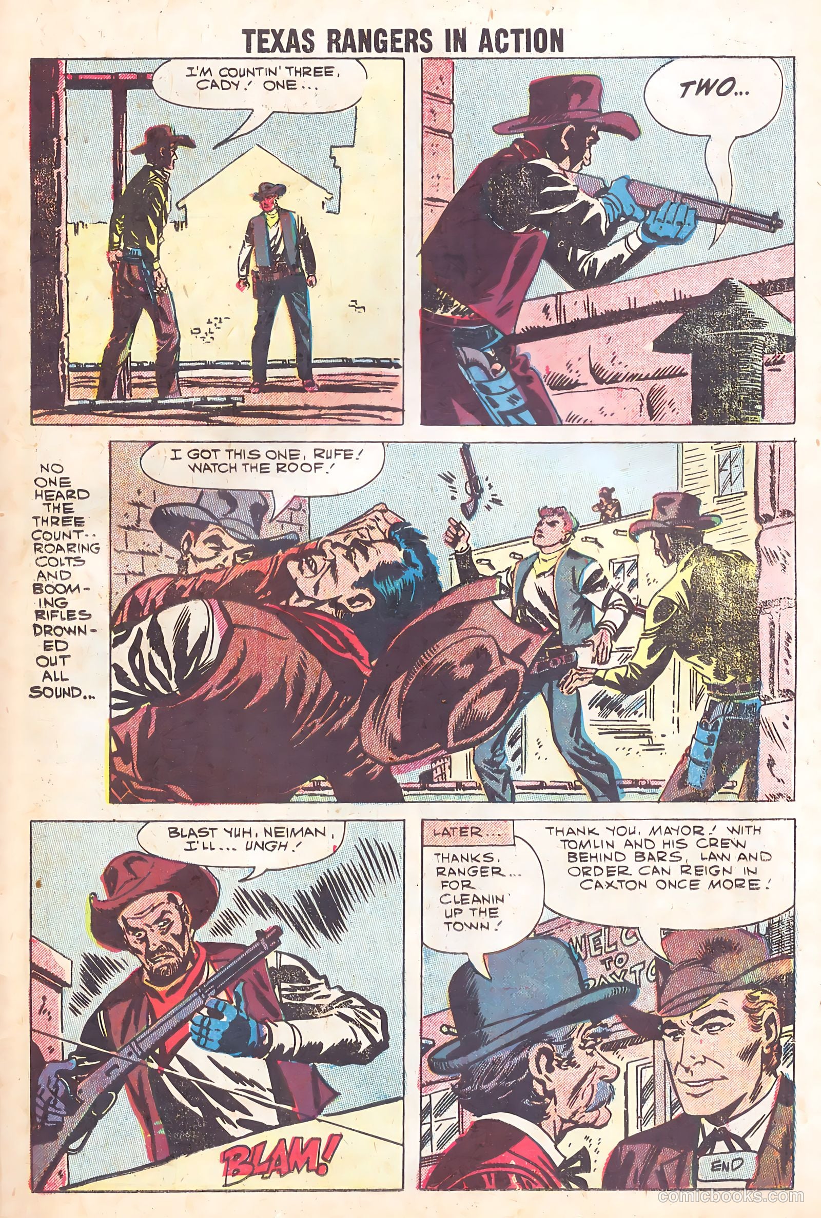 Texas Rangers in Action #14 — page 23 of 37