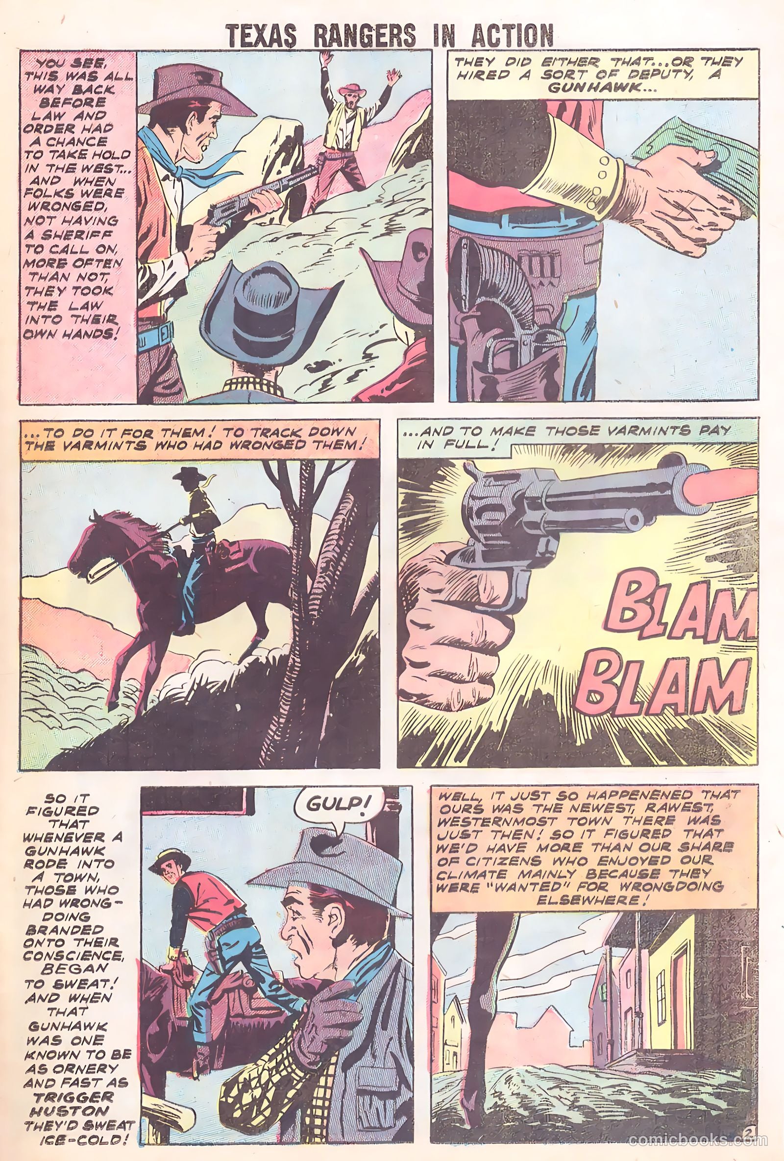 Texas Rangers in Action #14 — page 25 of 37