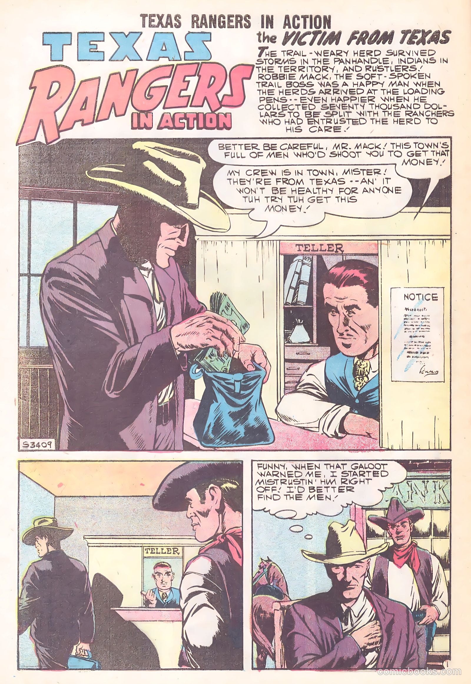 Texas Rangers in Action #14 — page 28 of 37