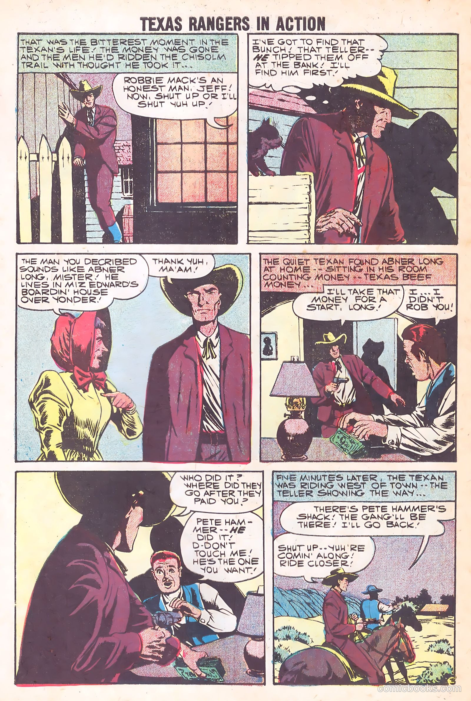 Texas Rangers in Action #14 — page 30 of 37