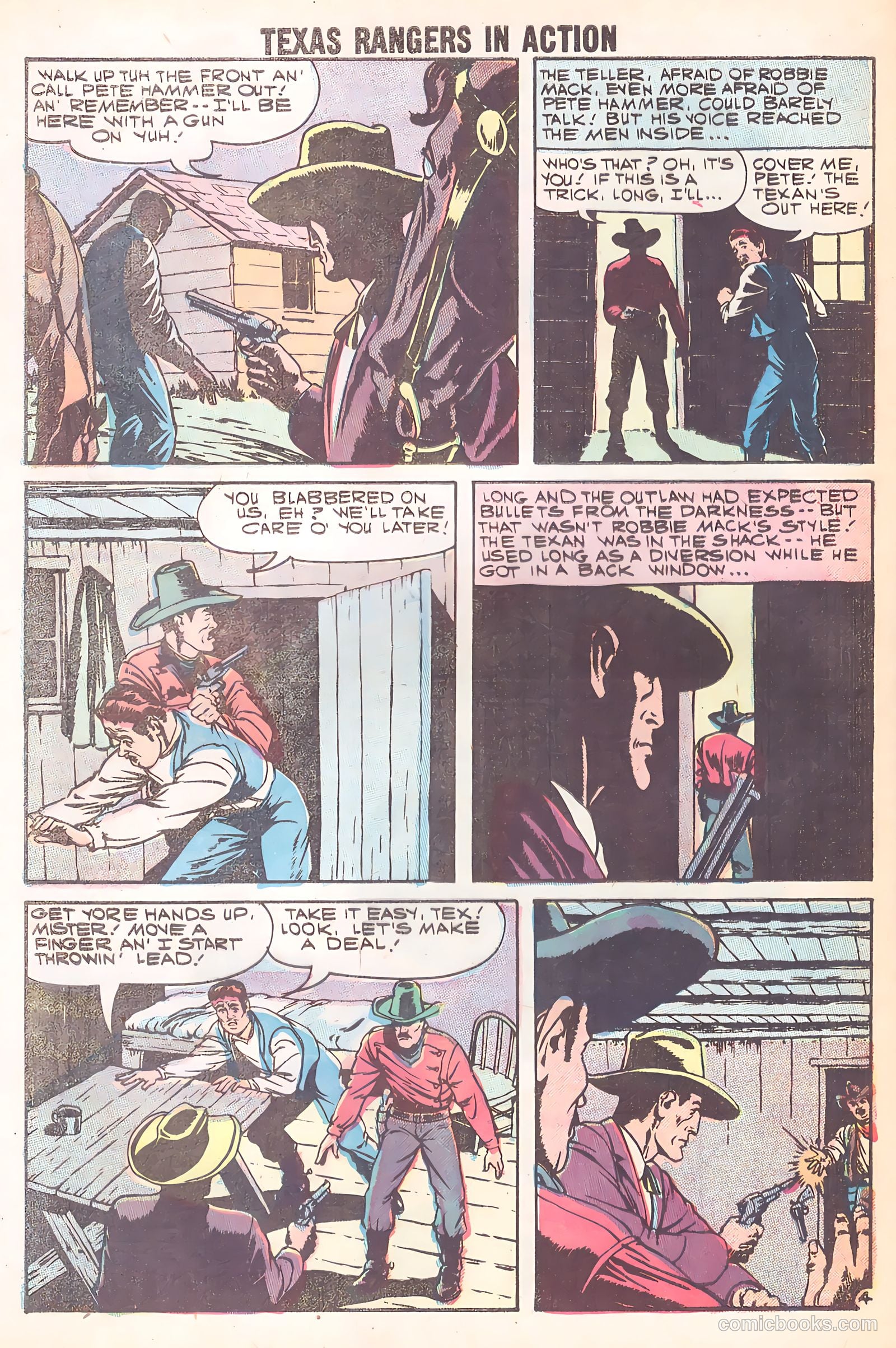 Texas Rangers in Action #14 — page 32 of 37