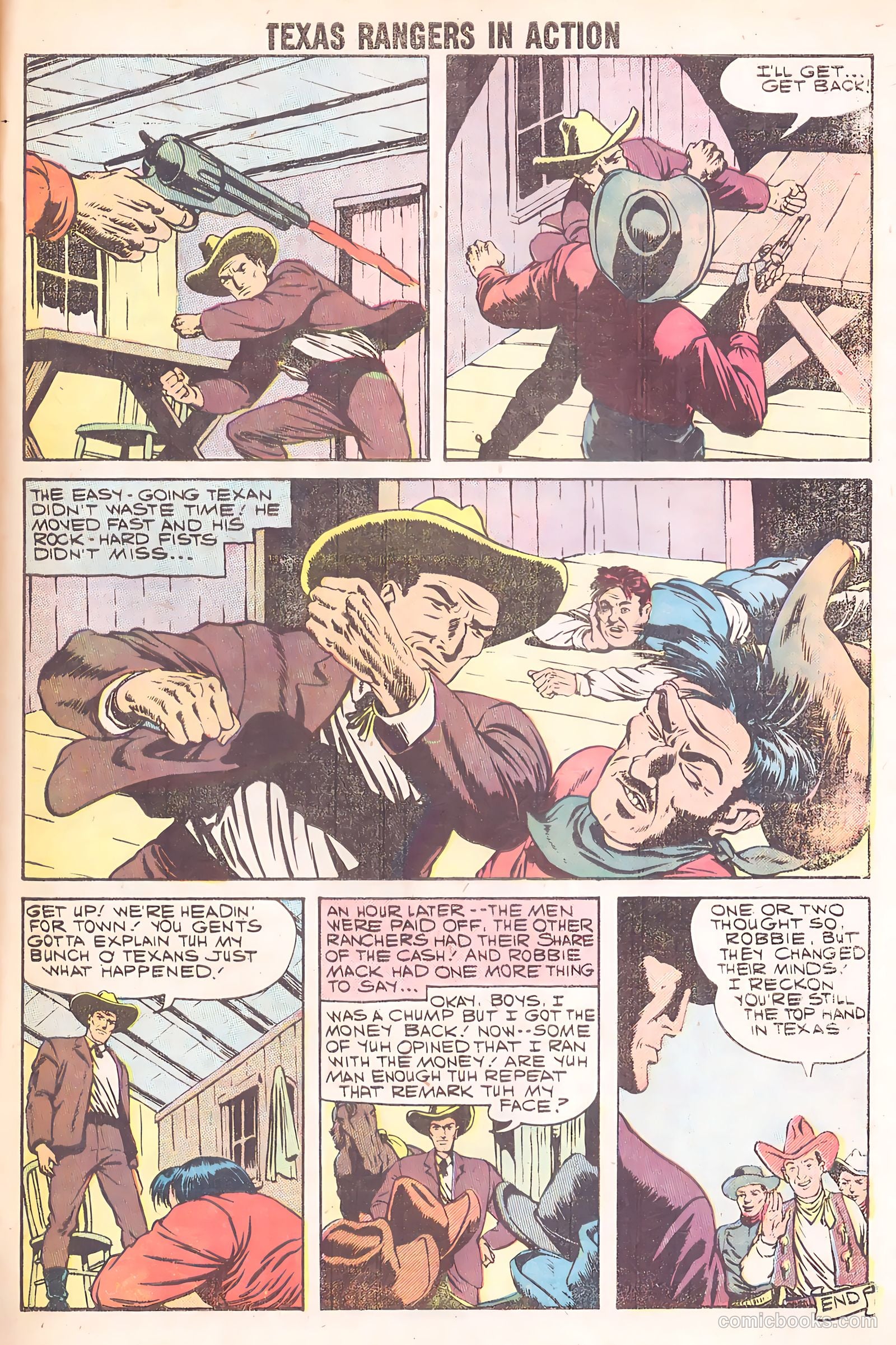 Texas Rangers in Action #14 — page 33 of 37