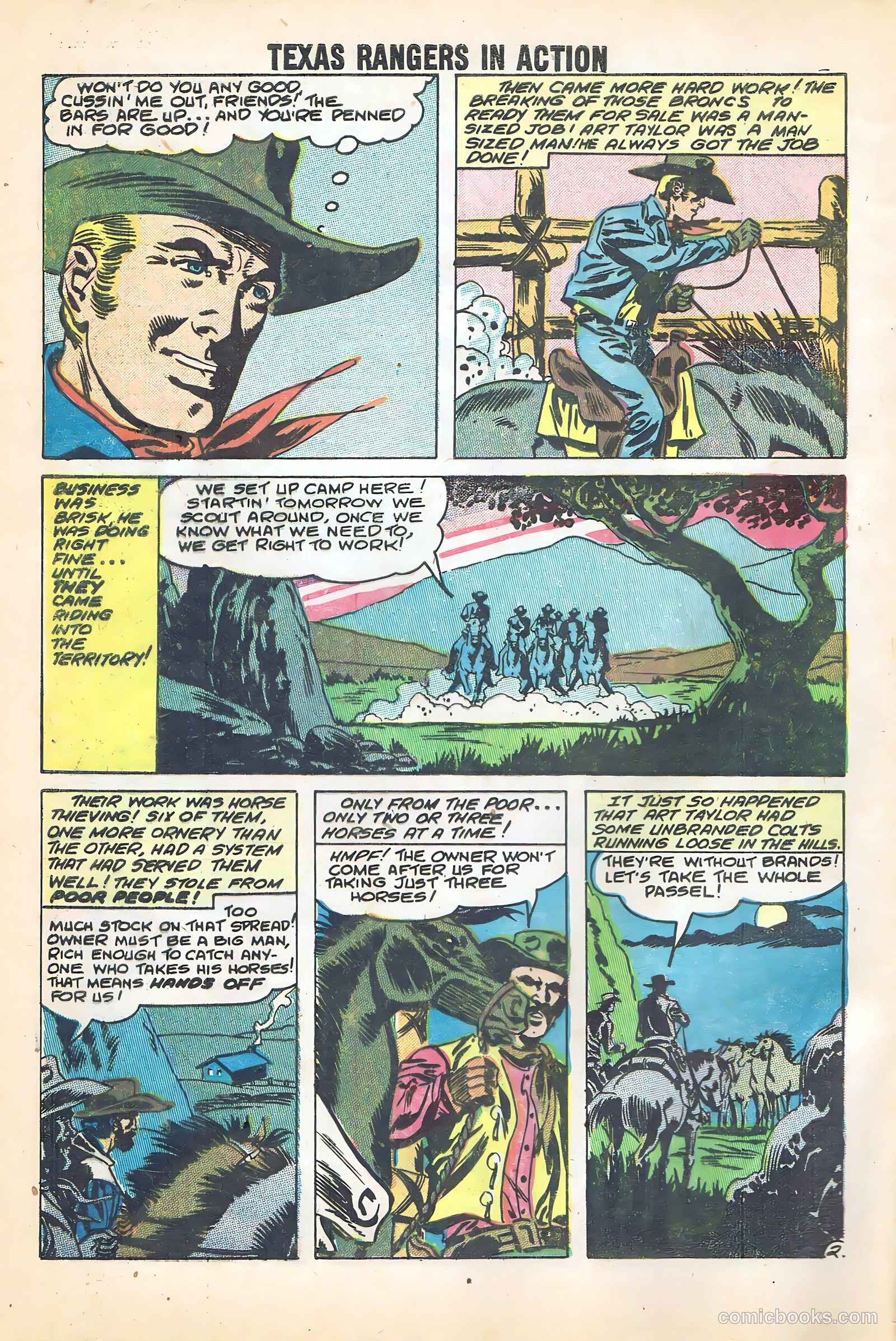 Texas Rangers in Action #15 — page 4 of 35