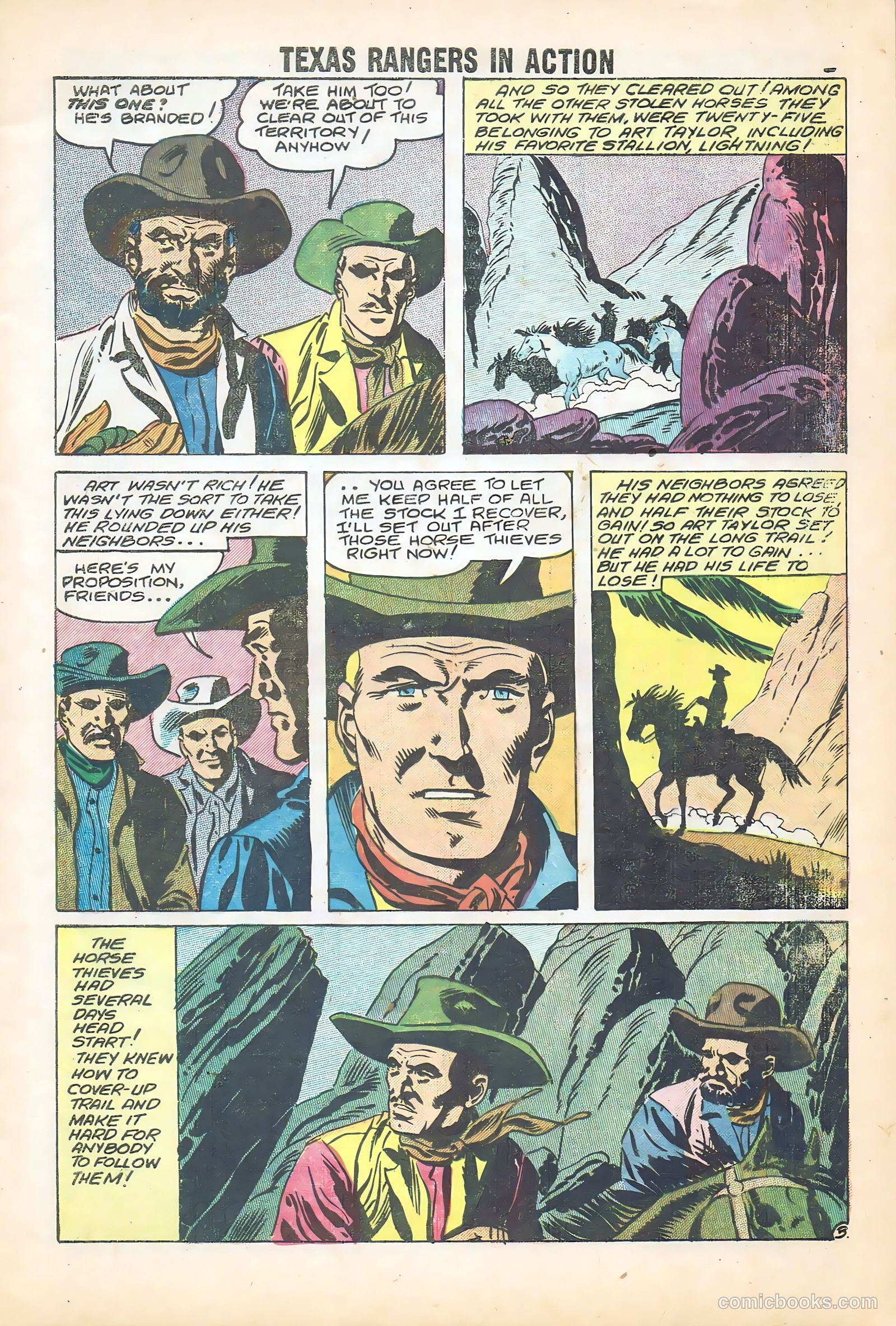 Texas Rangers in Action #15 — page 5 of 35