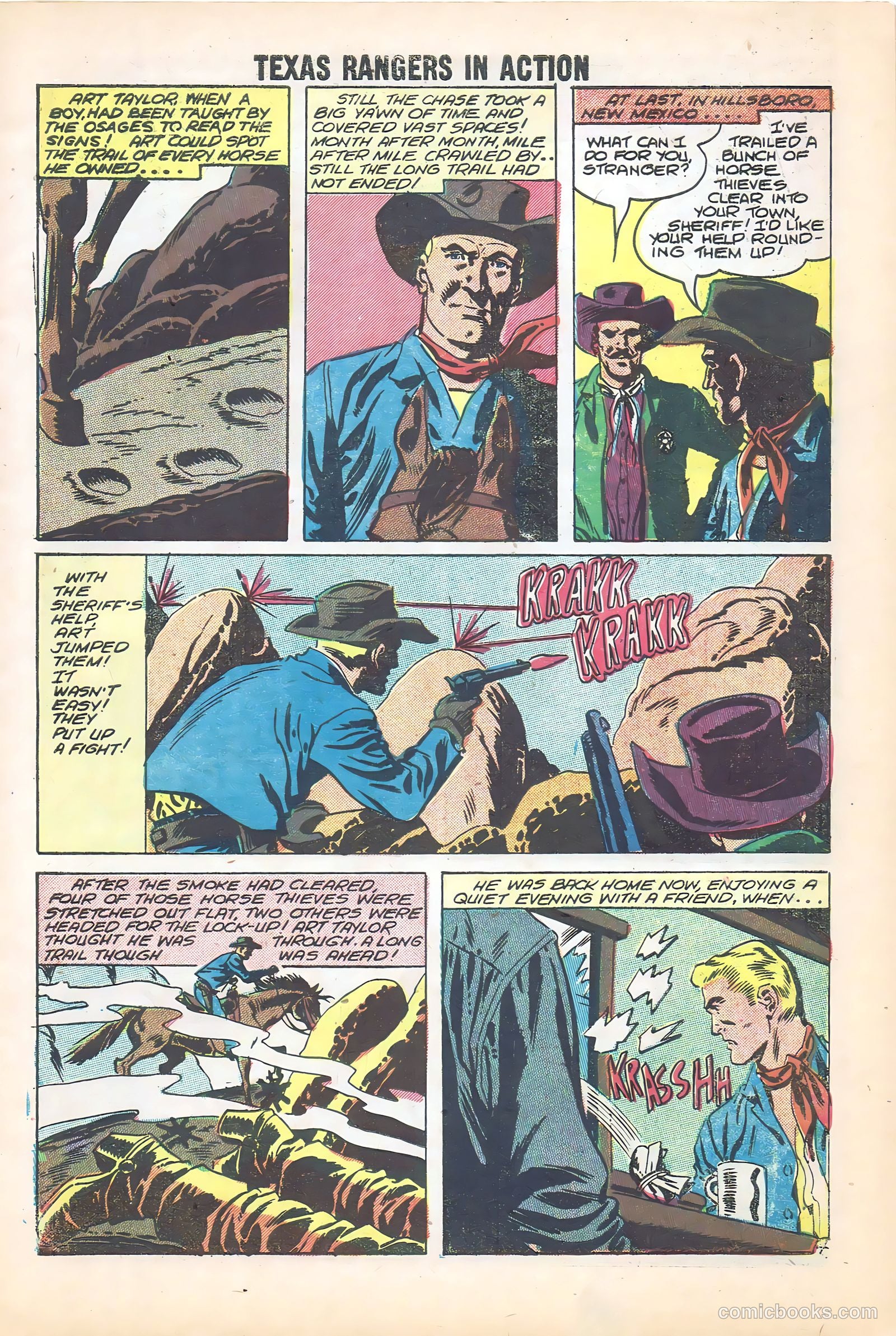 Texas Rangers in Action #15 — page 7 of 35