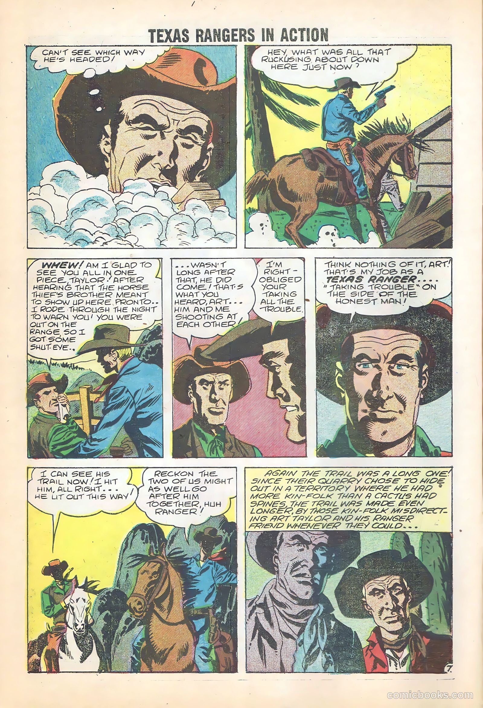 Texas Rangers in Action #15 — page 10 of 35