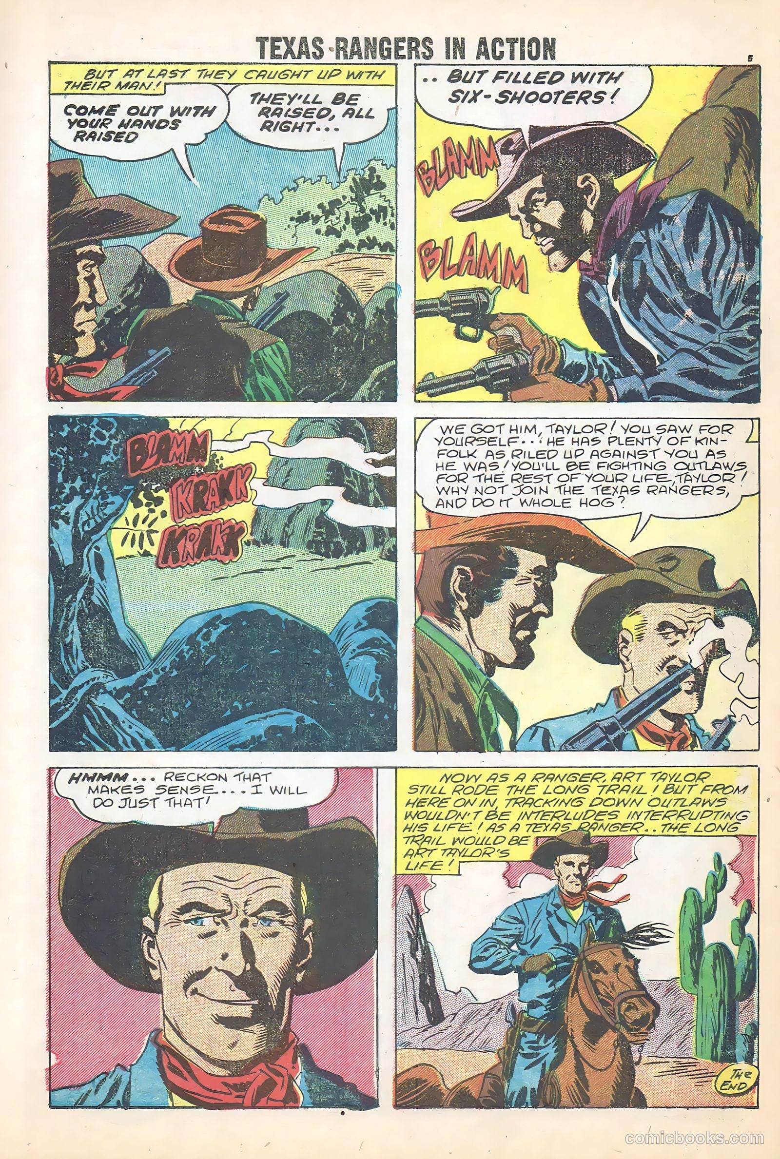 Texas Rangers in Action #15 — page 11 of 35