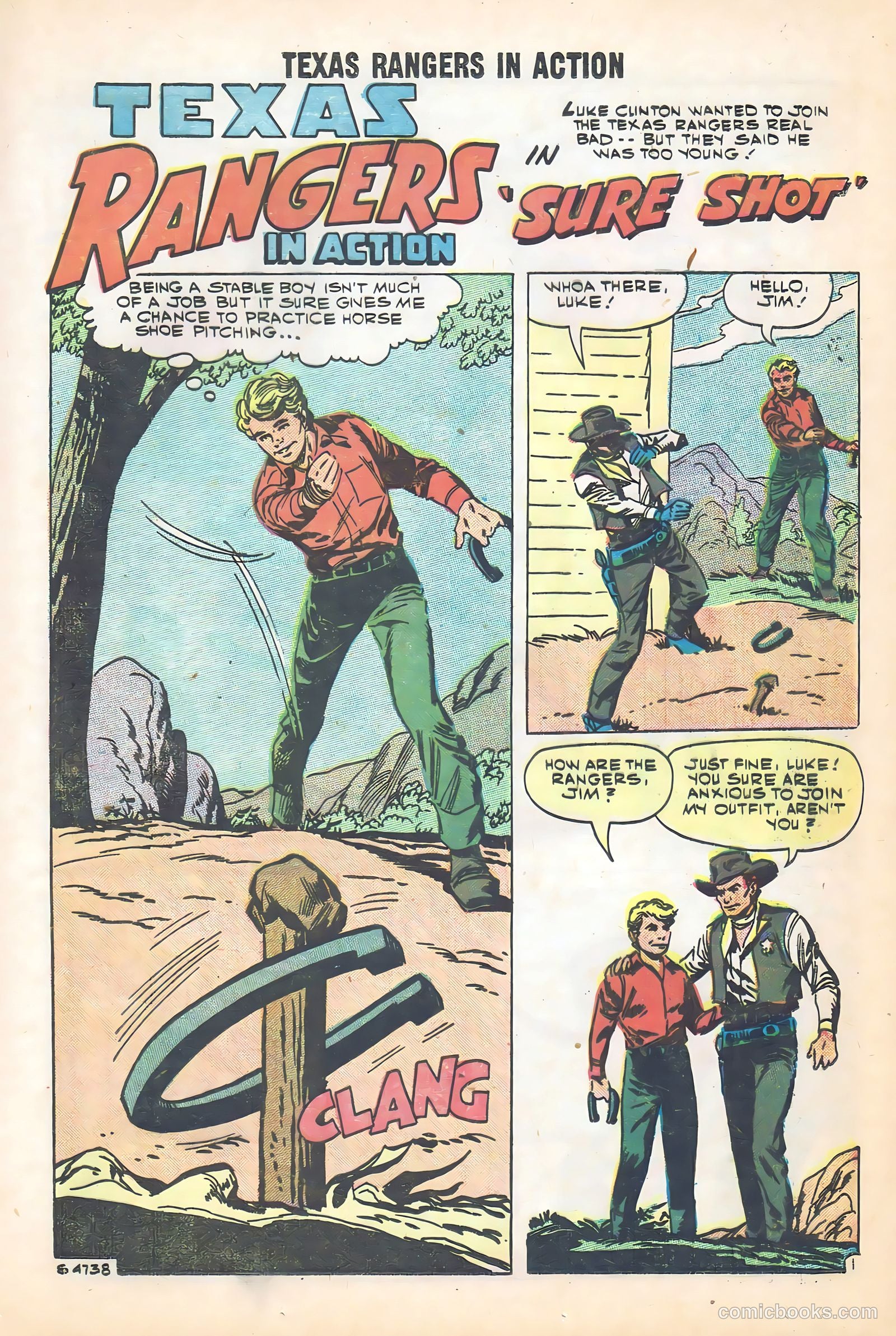 Texas Rangers in Action #15 — page 13 of 35