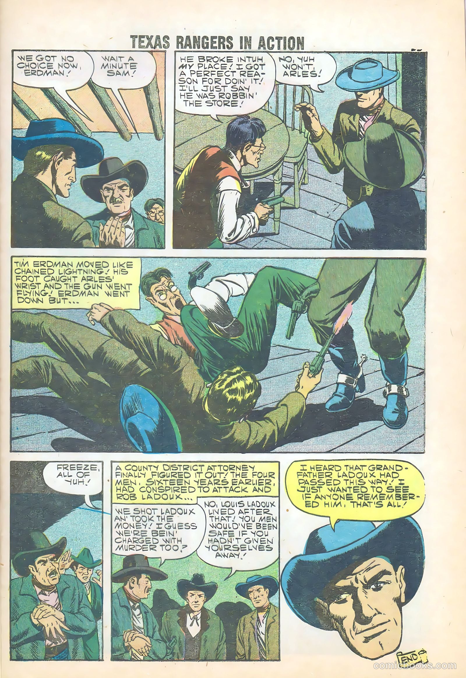 Texas Rangers in Action #15 — page 24 of 35