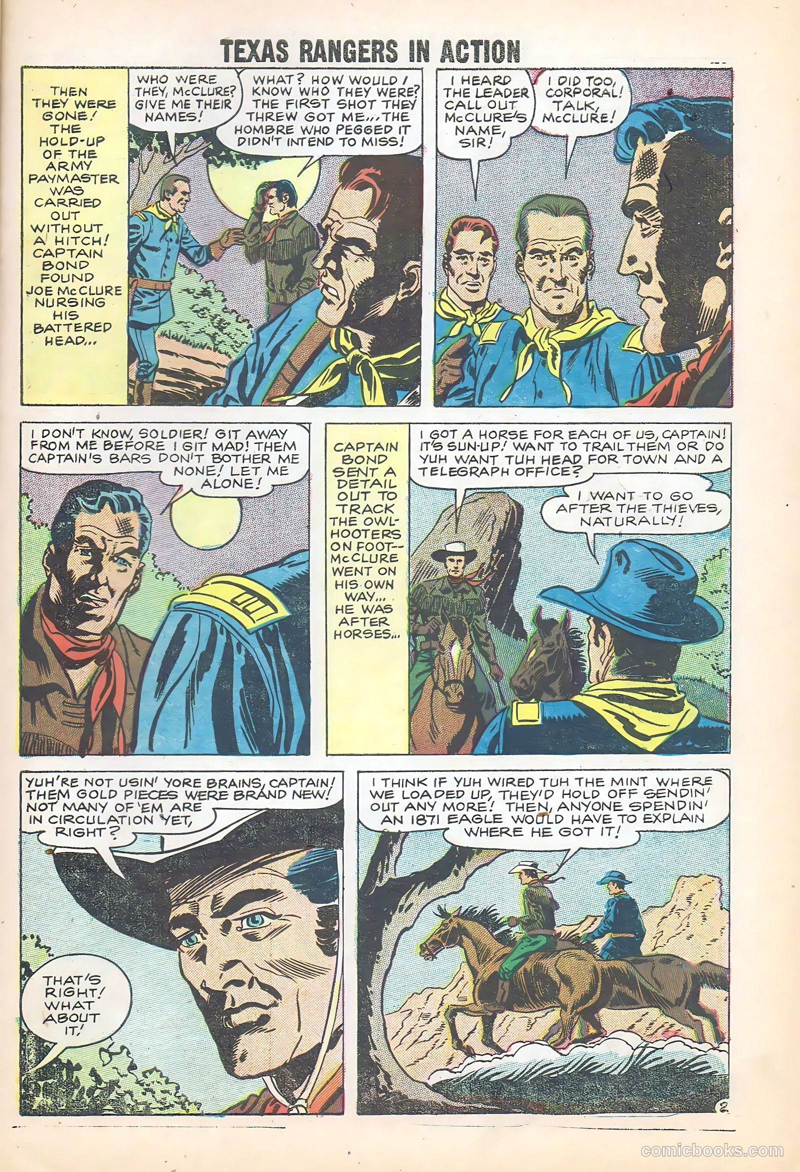 Texas Rangers in Action #15 — page 26 of 35