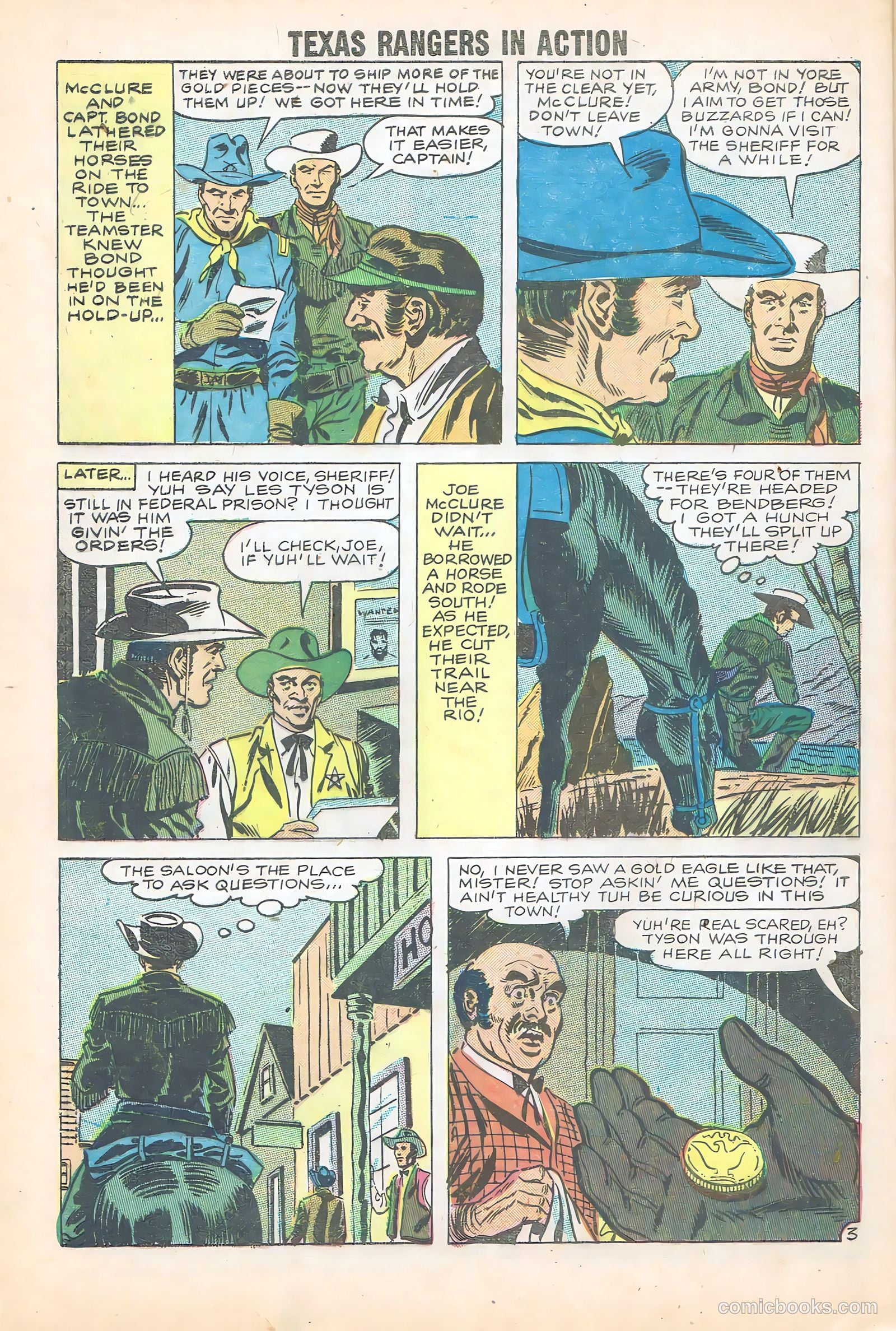 Texas Rangers in Action #15 — page 27 of 35