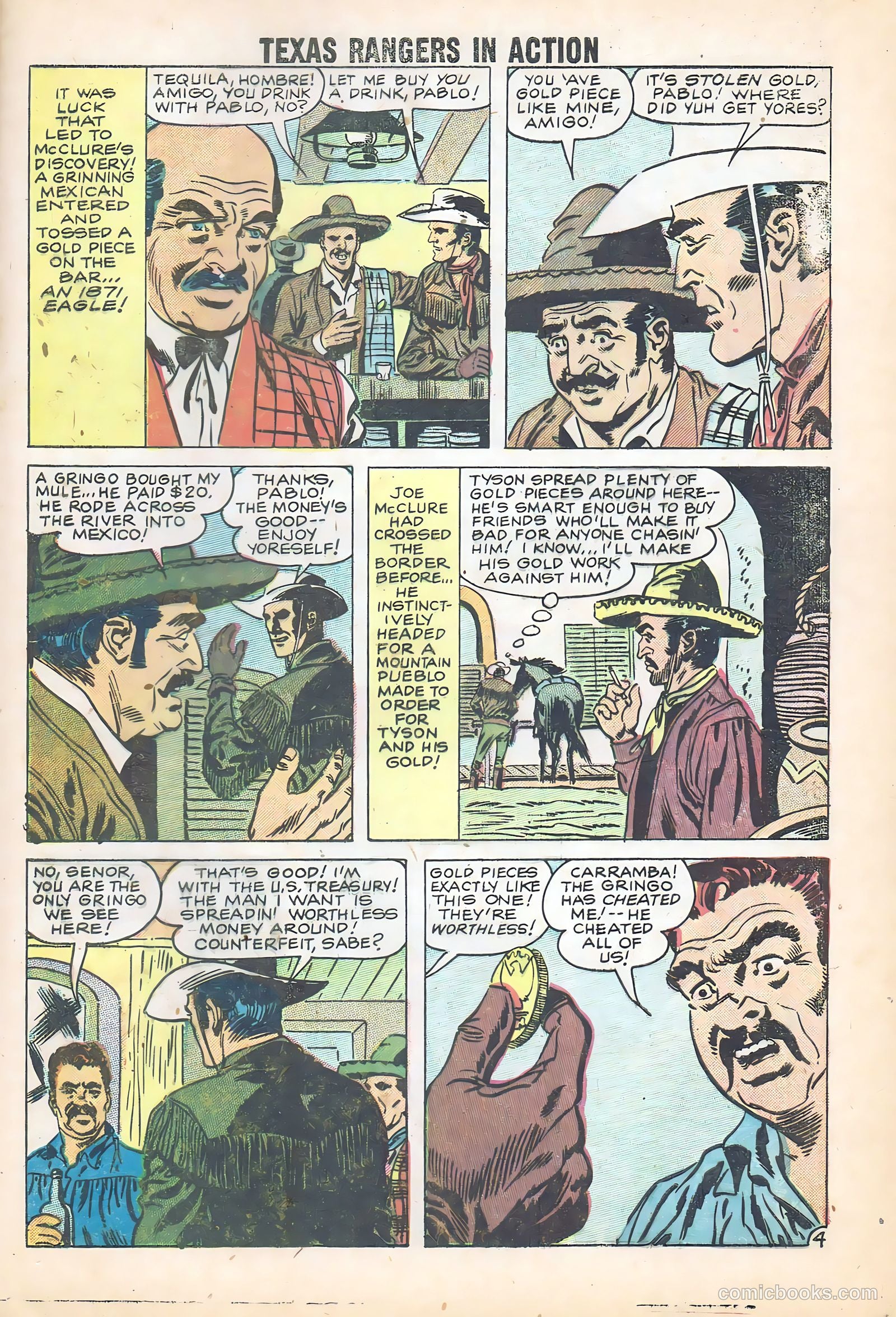 Texas Rangers in Action #15 — page 28 of 35