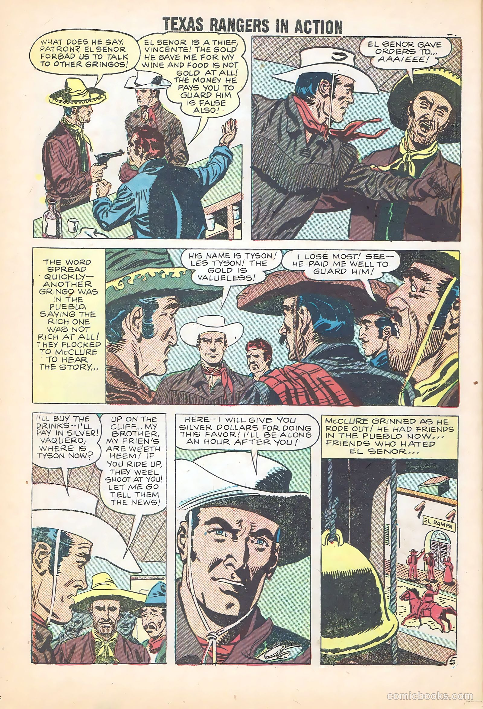 Texas Rangers in Action #15 — page 29 of 35