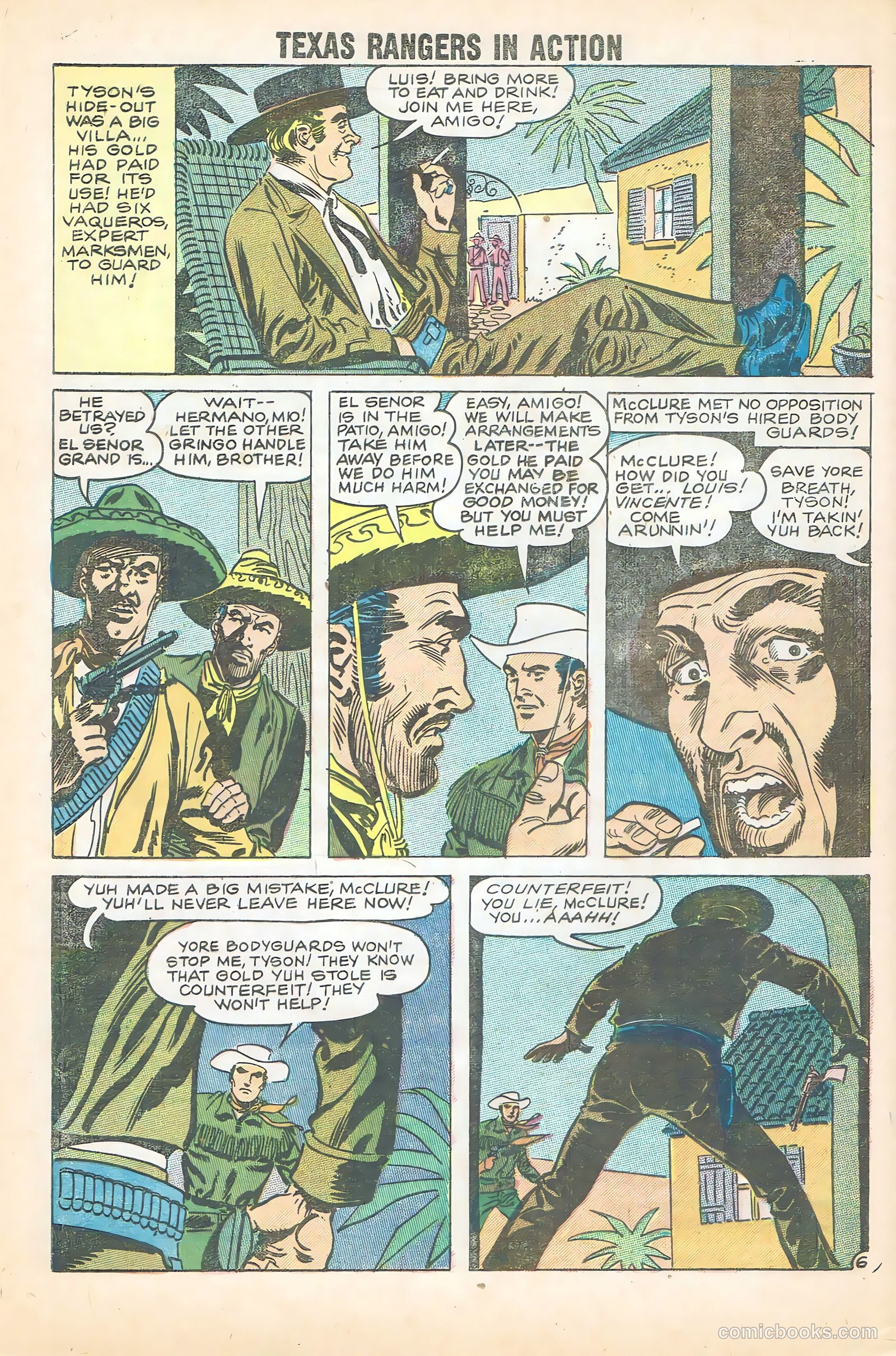 Texas Rangers in Action #15 — page 31 of 35