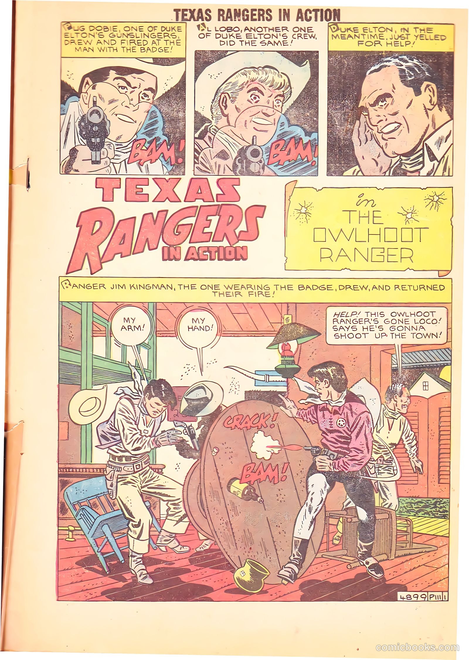 Texas Rangers in Action #16 — page 3 of 36