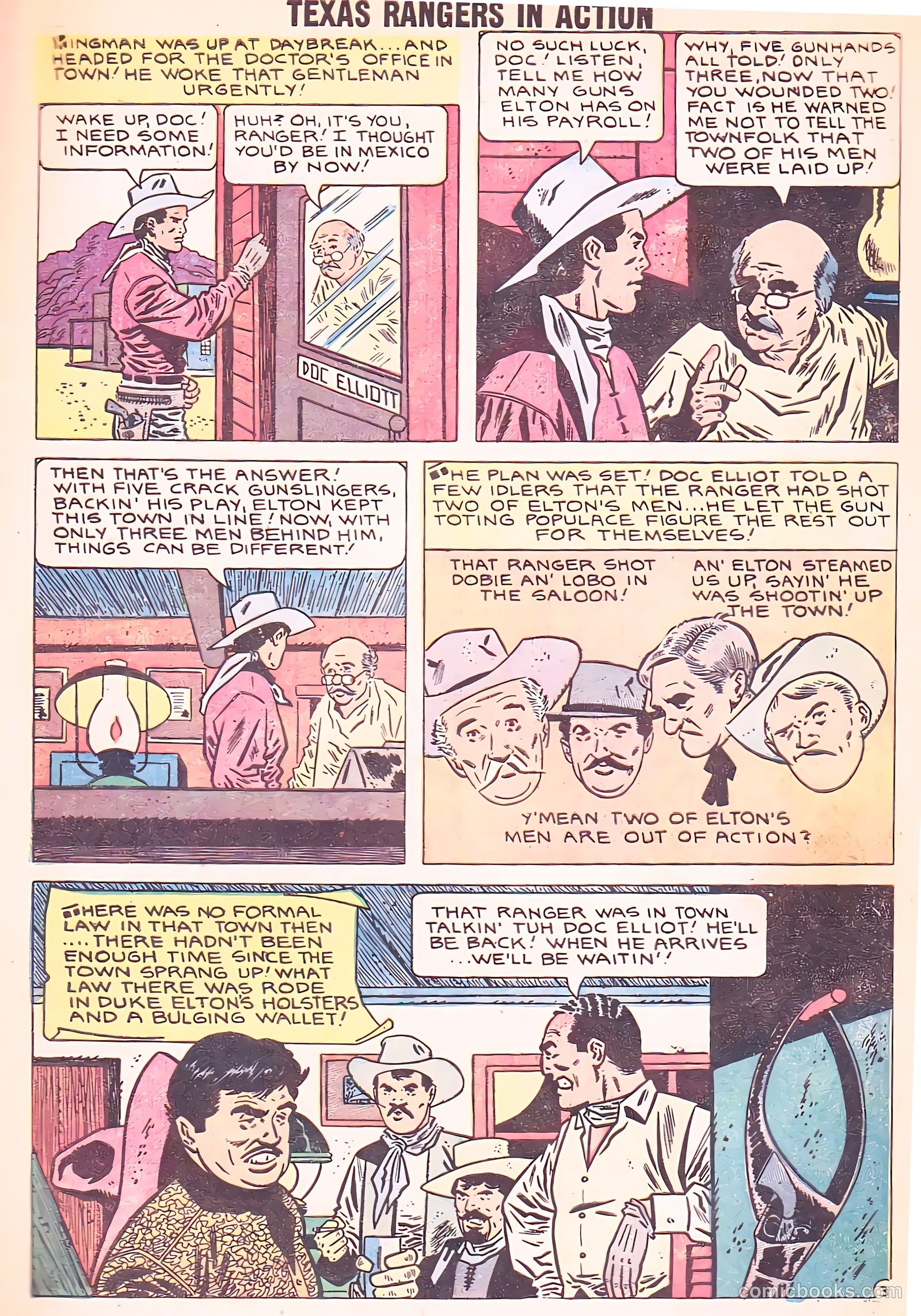 Texas Rangers in Action #16 — page 5 of 36