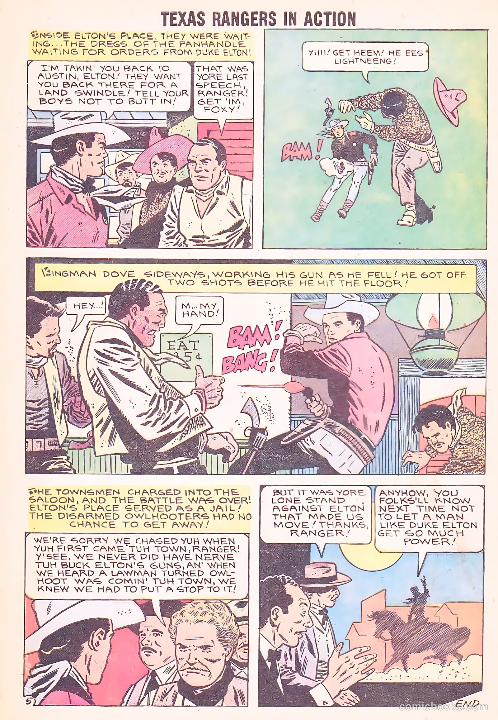 Texas Rangers in Action #16 — page 8 of 36