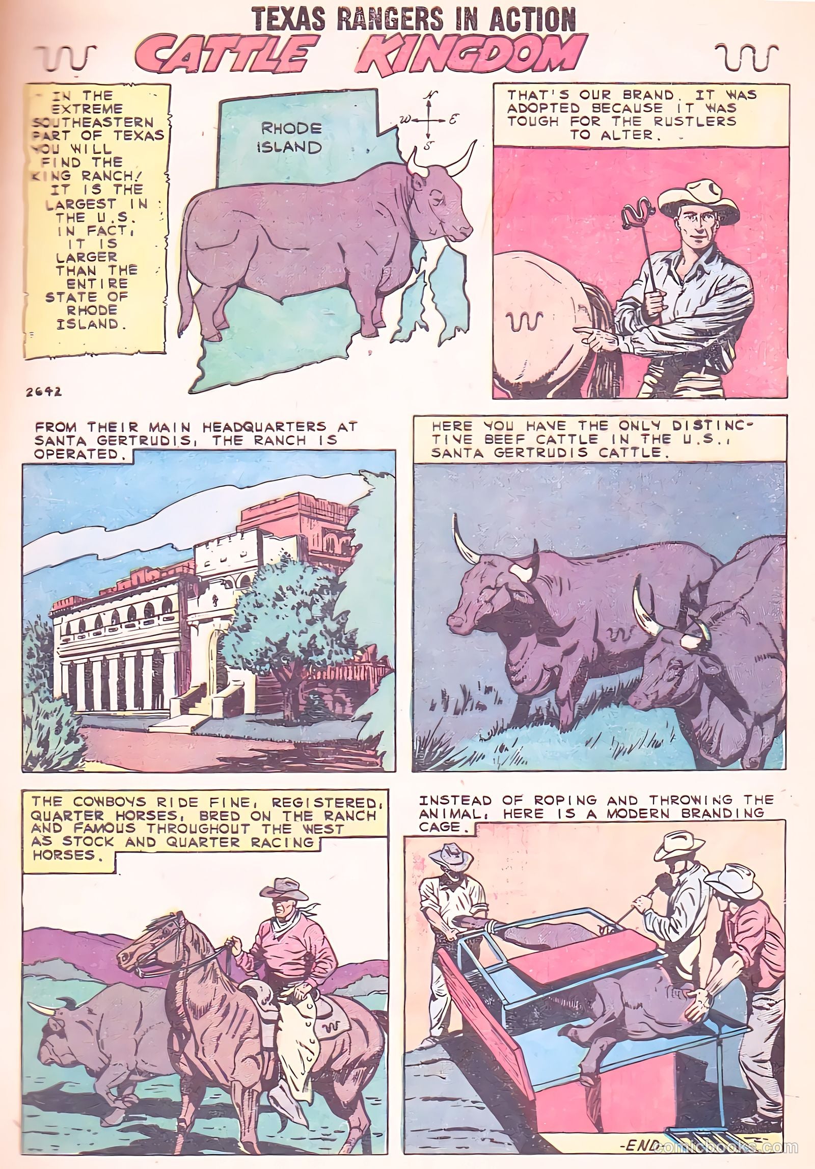 Texas Rangers in Action #16 — page 9 of 36
